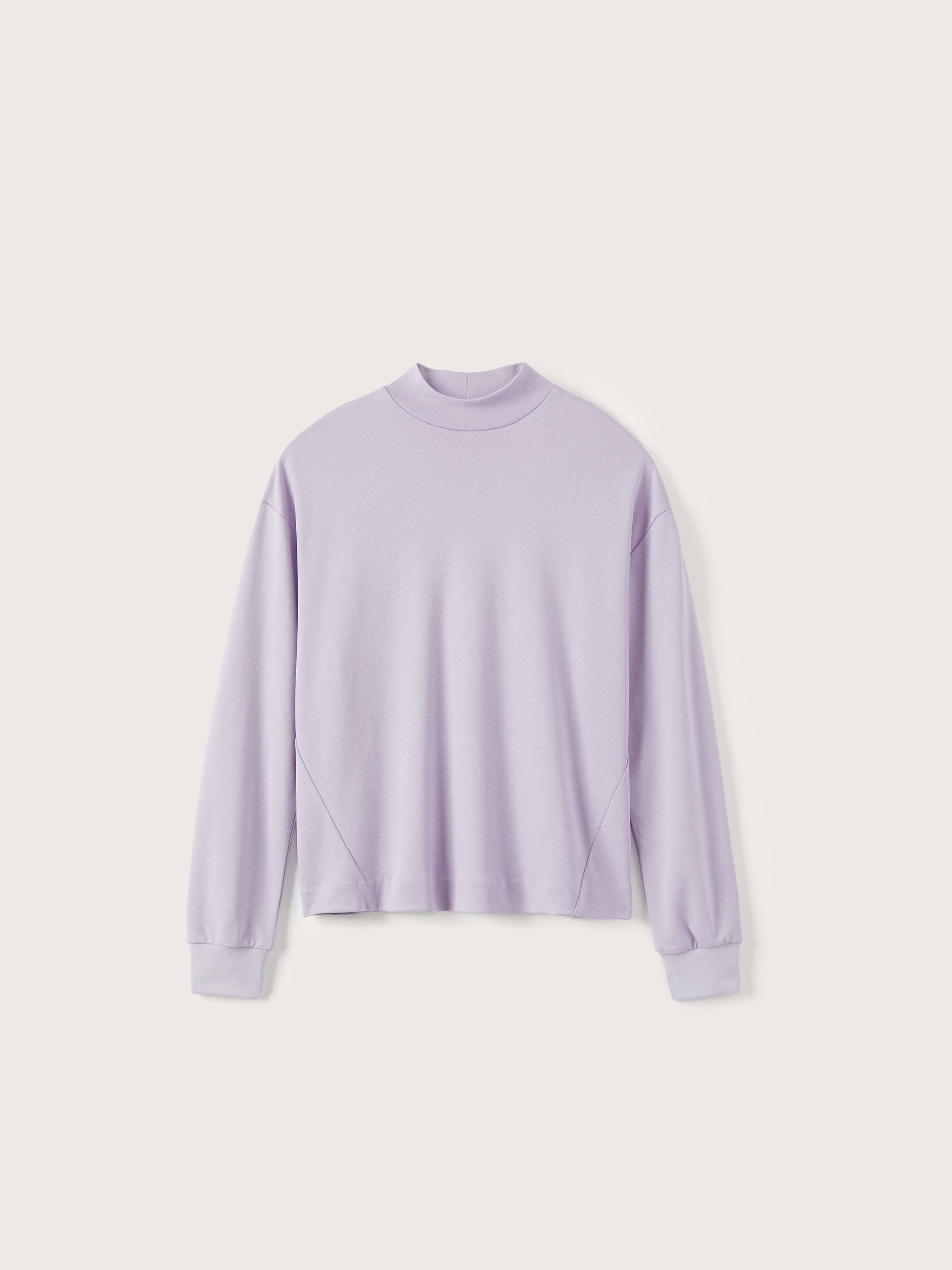 The Double Knit Mockneck in Purple sold by Frank & Oak product image thumbnail 7