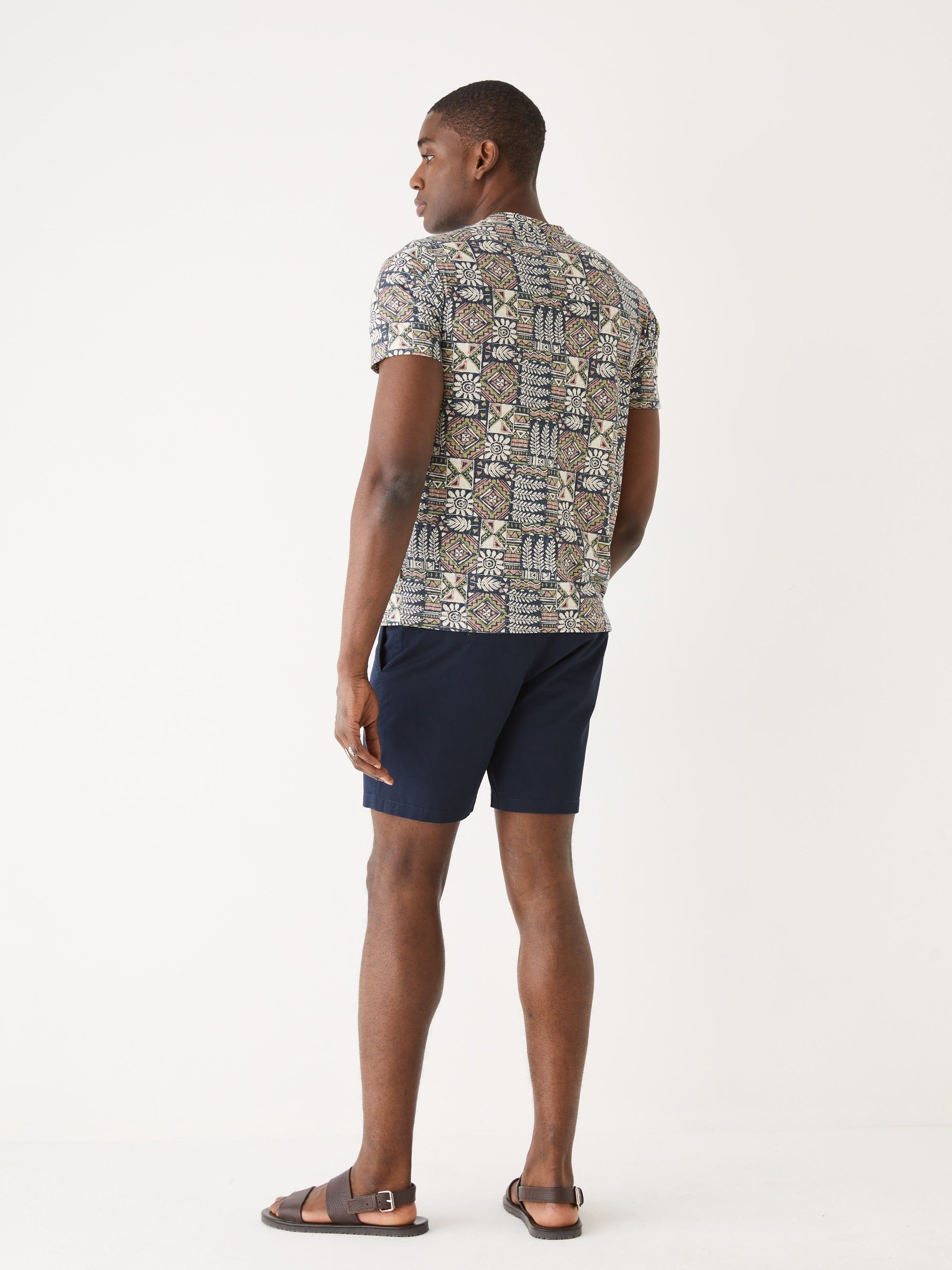 The Hemp Graphic T-Shirt in Blue sold by Frank & Oak product image thumbnail 4