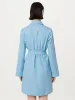 The Poplin Shirt Dress in Sky Blue sold by Frank & Oak