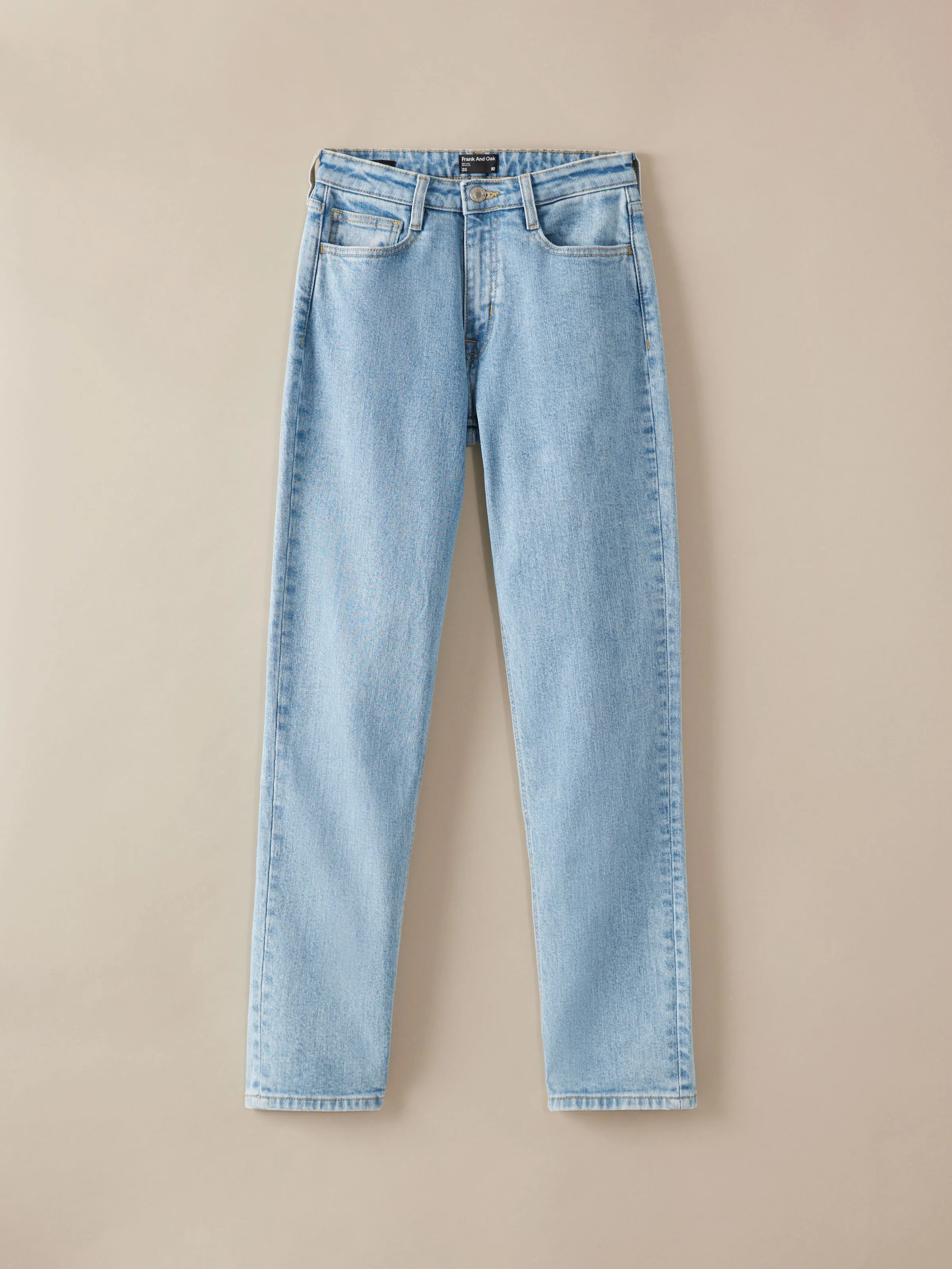The Cyndi Straight Jean in Light Wash sold by Frank & Oak product image thumbnail 5
