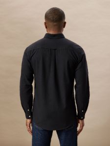 The Jasper Oxford Shirt in Black sold by Frank & Oak
