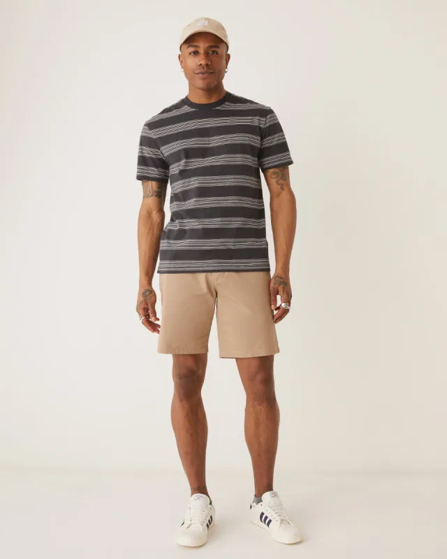 The Relaxed Fit Essential T-shirt in Dark Grey sold by Frank & Oak