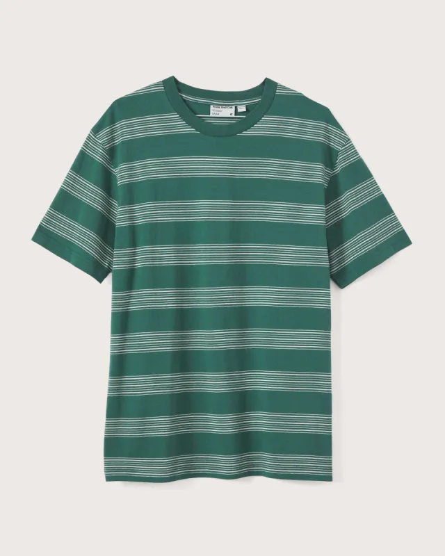 The Relaxed Fit Essential T-shirt in Teal sold by Frank & Oak