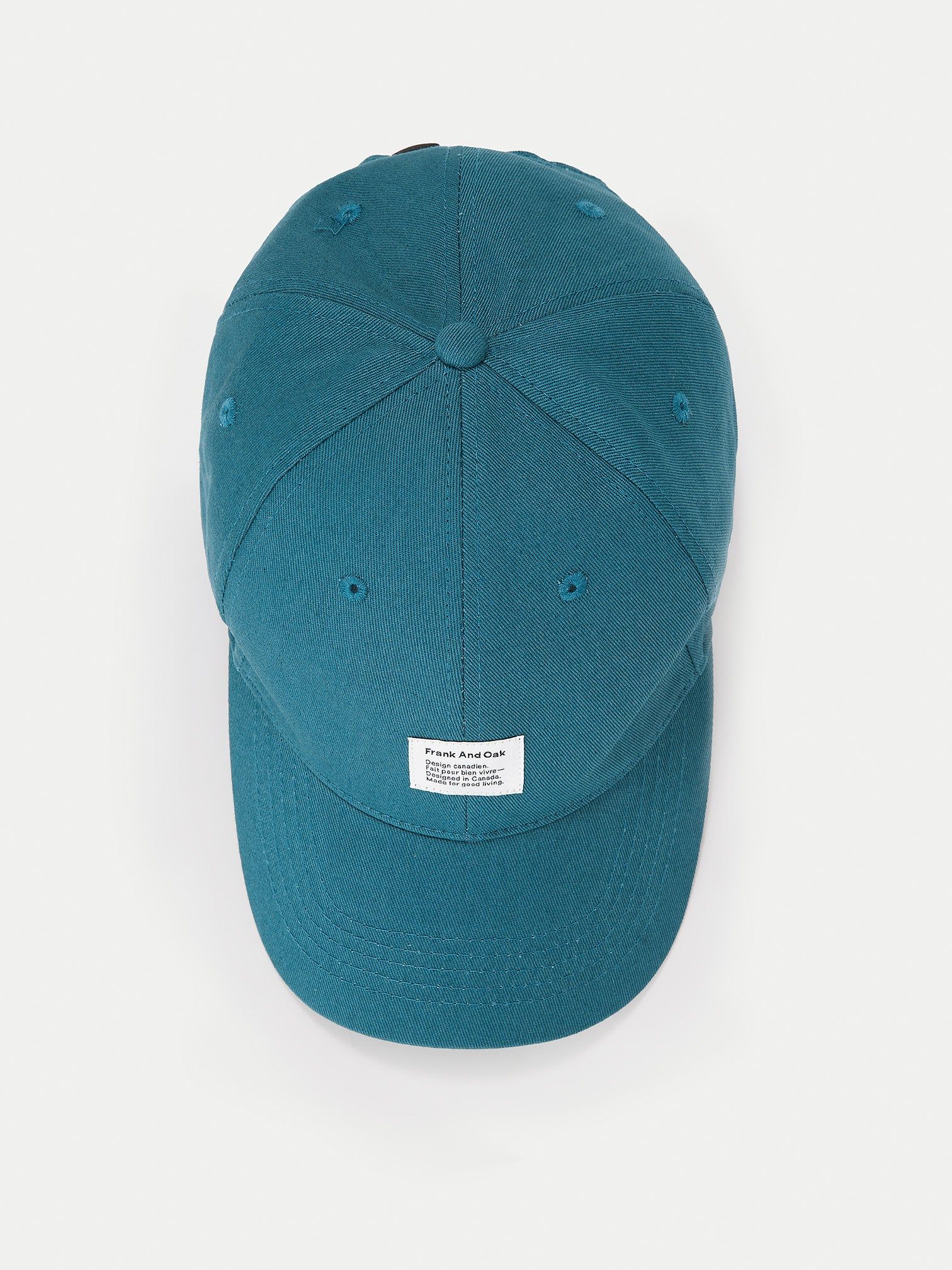 The Dad Cap in Mallard Blue sold by Frank & Oak product image thumbnail 3