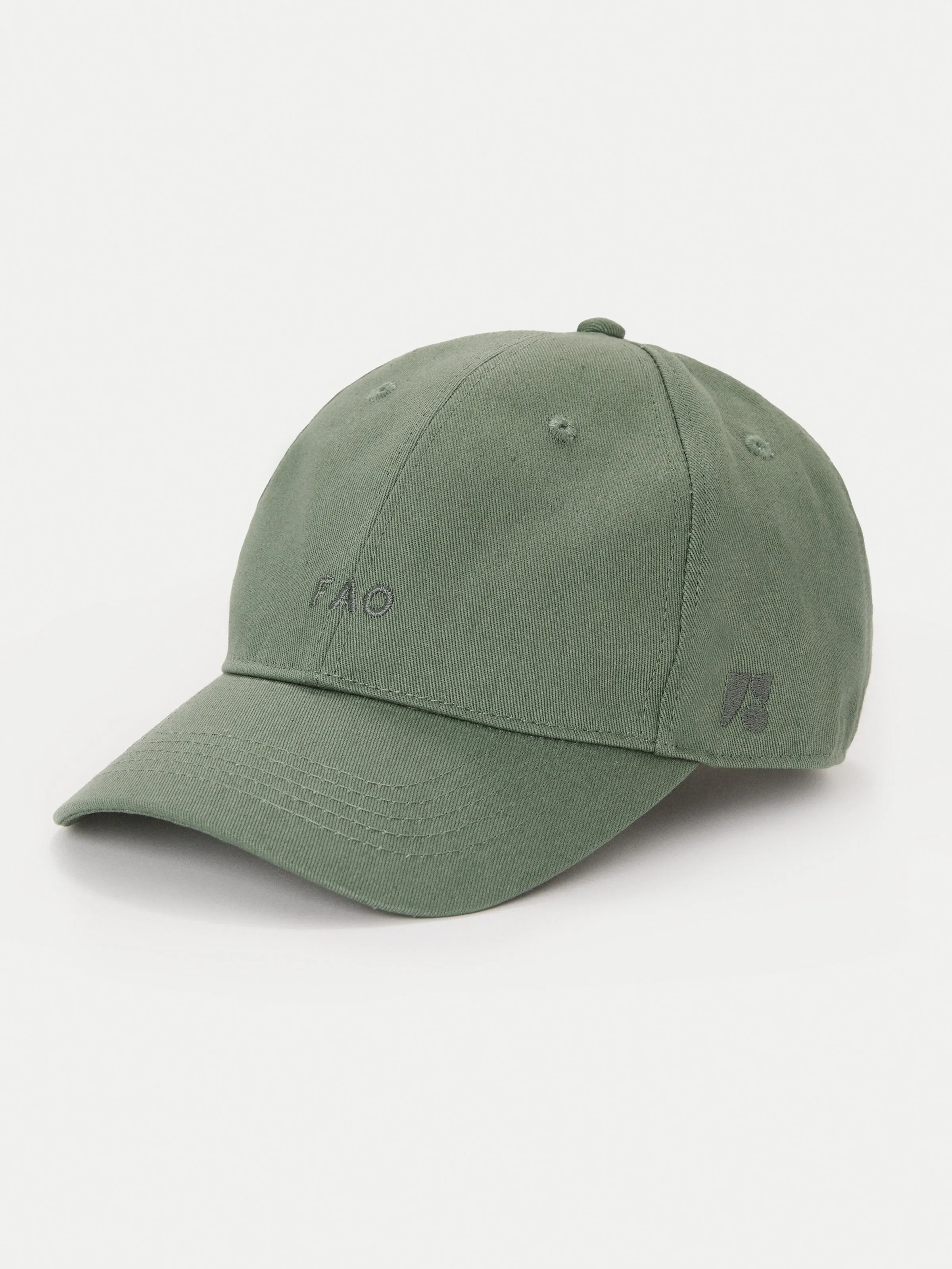 The Garment Dyed Dad Cap in Agave sold by Frank & Oak product image thumbnail 2