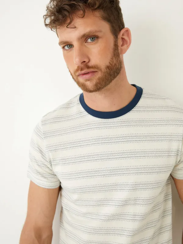 The Organic Cotton Boho T-Shirt in Blue sold by Frank & Oak