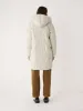 The Hygge Puffer Coat in Silver Lining sold by Frank & Oak