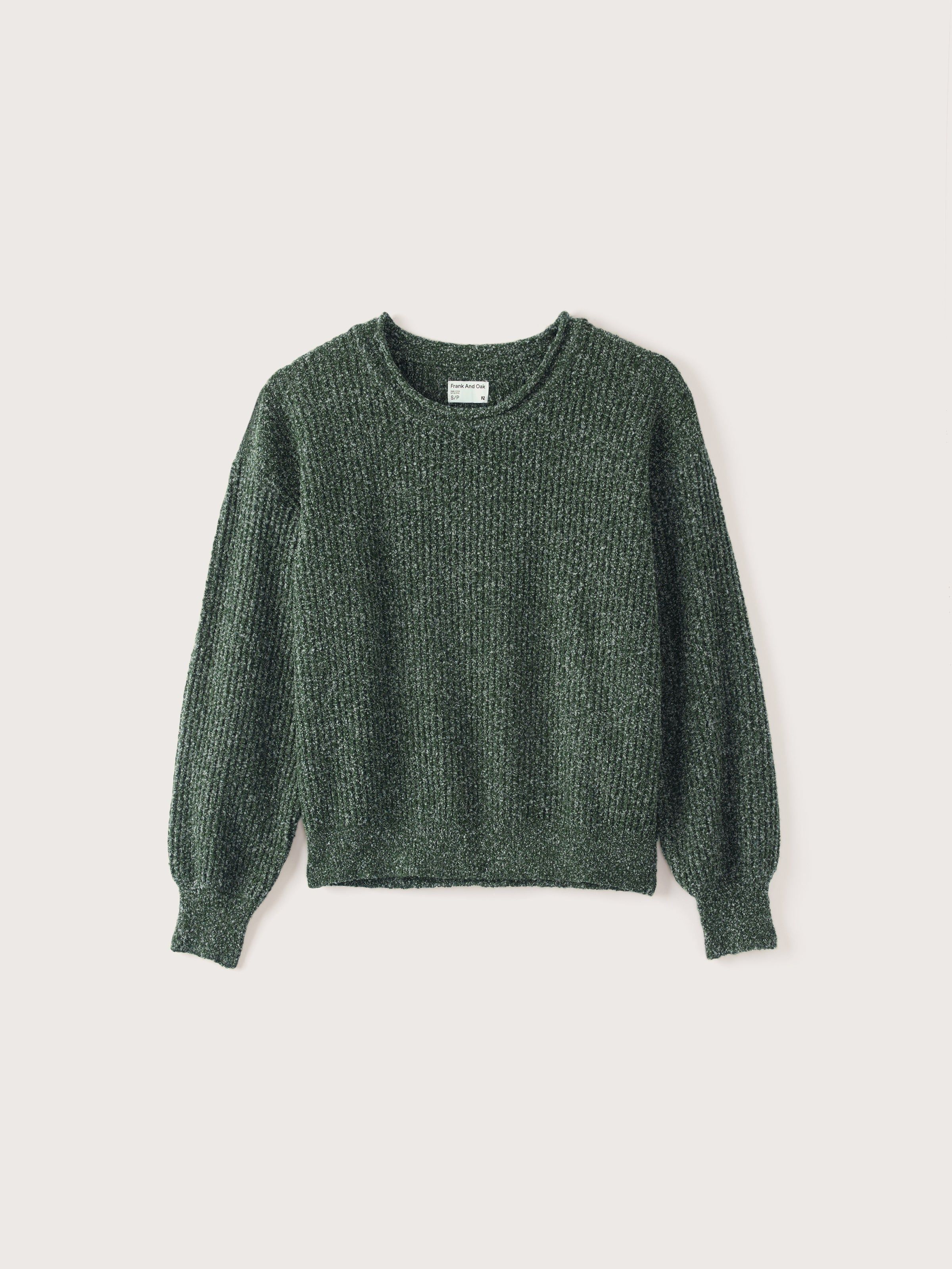 The Seawool® Sweater in Pine Grove sold by Frank & Oak product image thumbnail 5