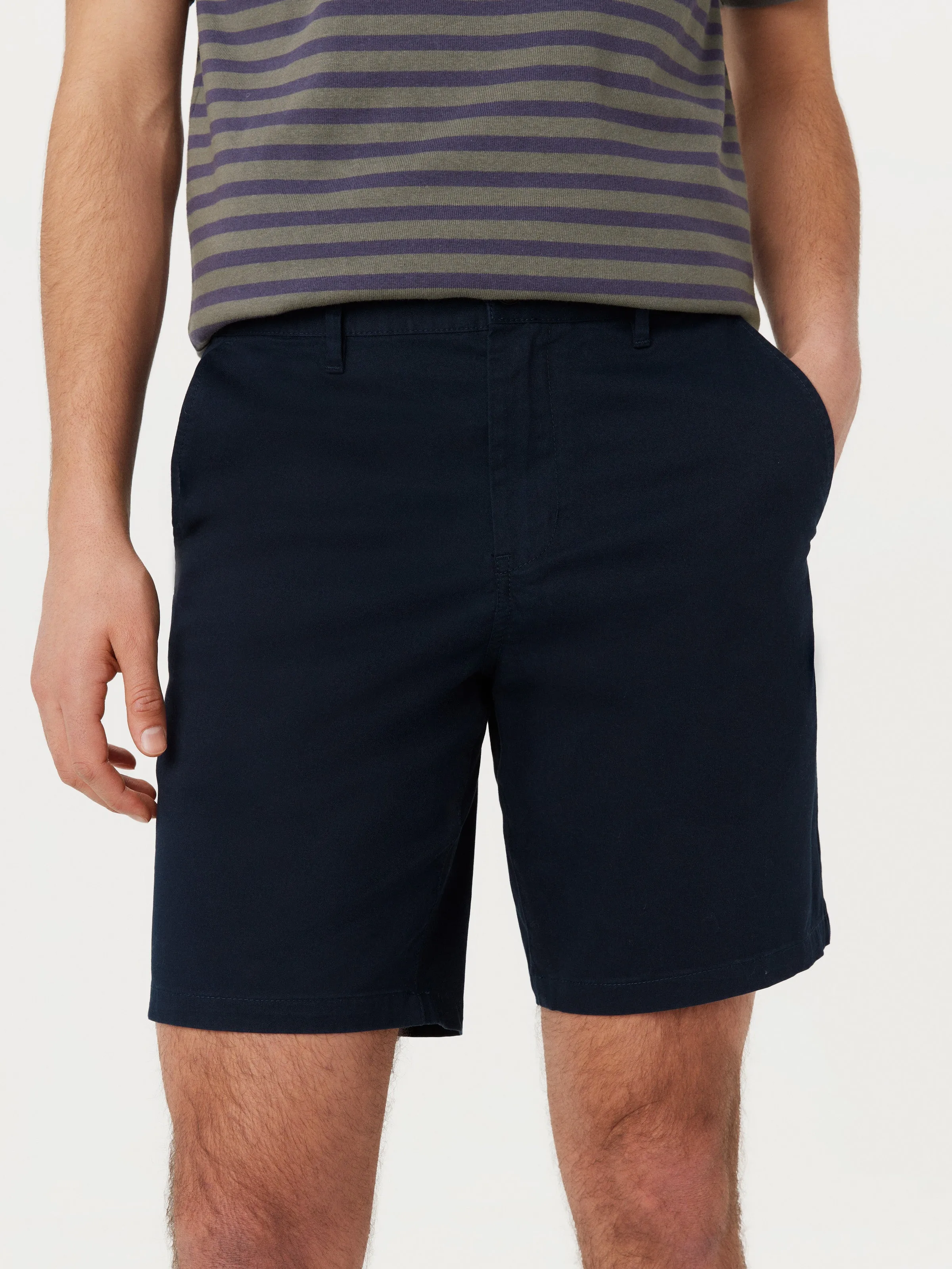 The Brunswick 9in Short in Deep Blue sold by Frank & Oak product image thumbnail 4