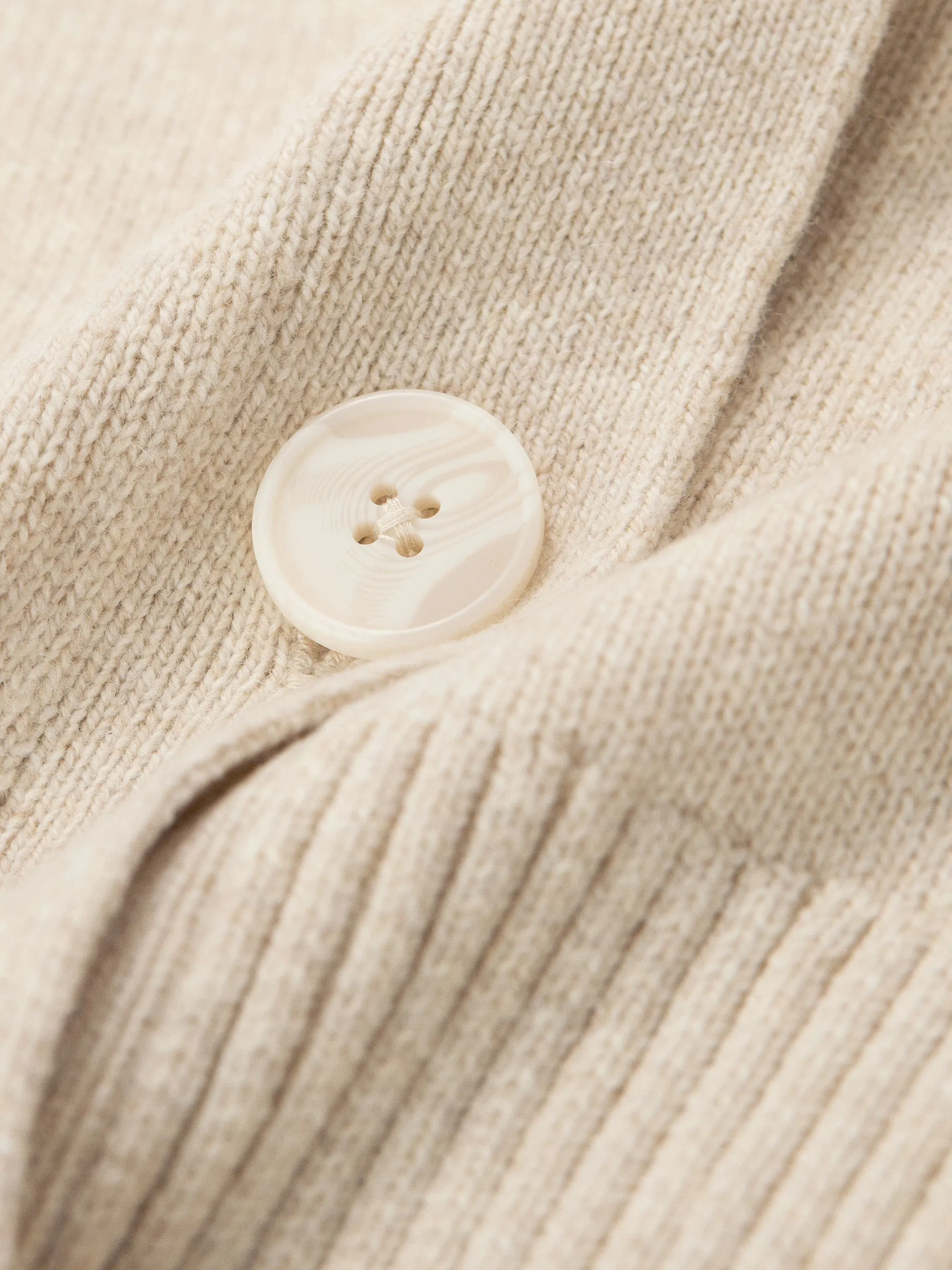 The Bell Sleeve Button Up Sweater in Cream sold by Frank & Oak product image thumbnail 5