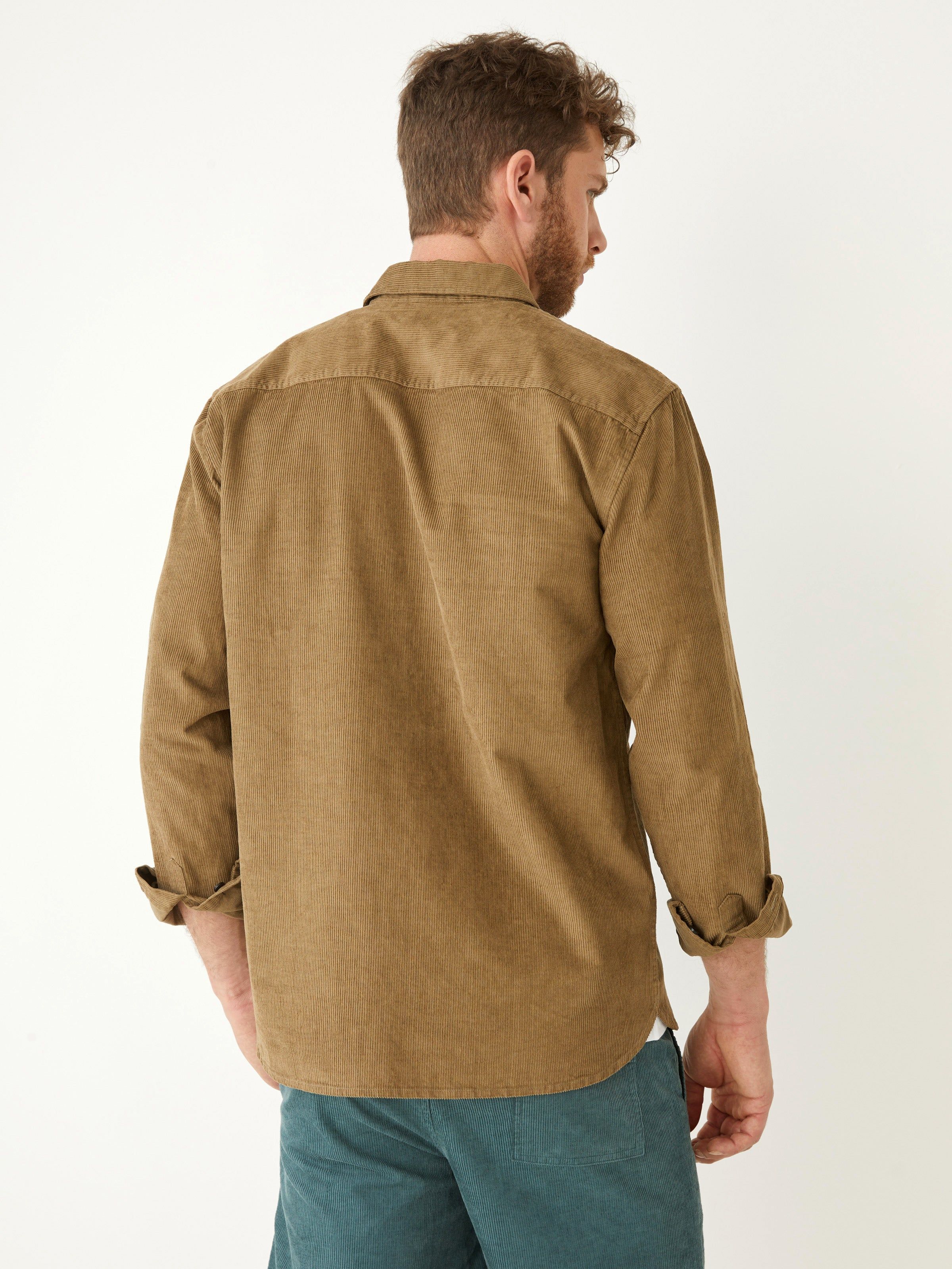 The Corduroy Shirt in Khaki sold by Frank & Oak product image thumbnail 5