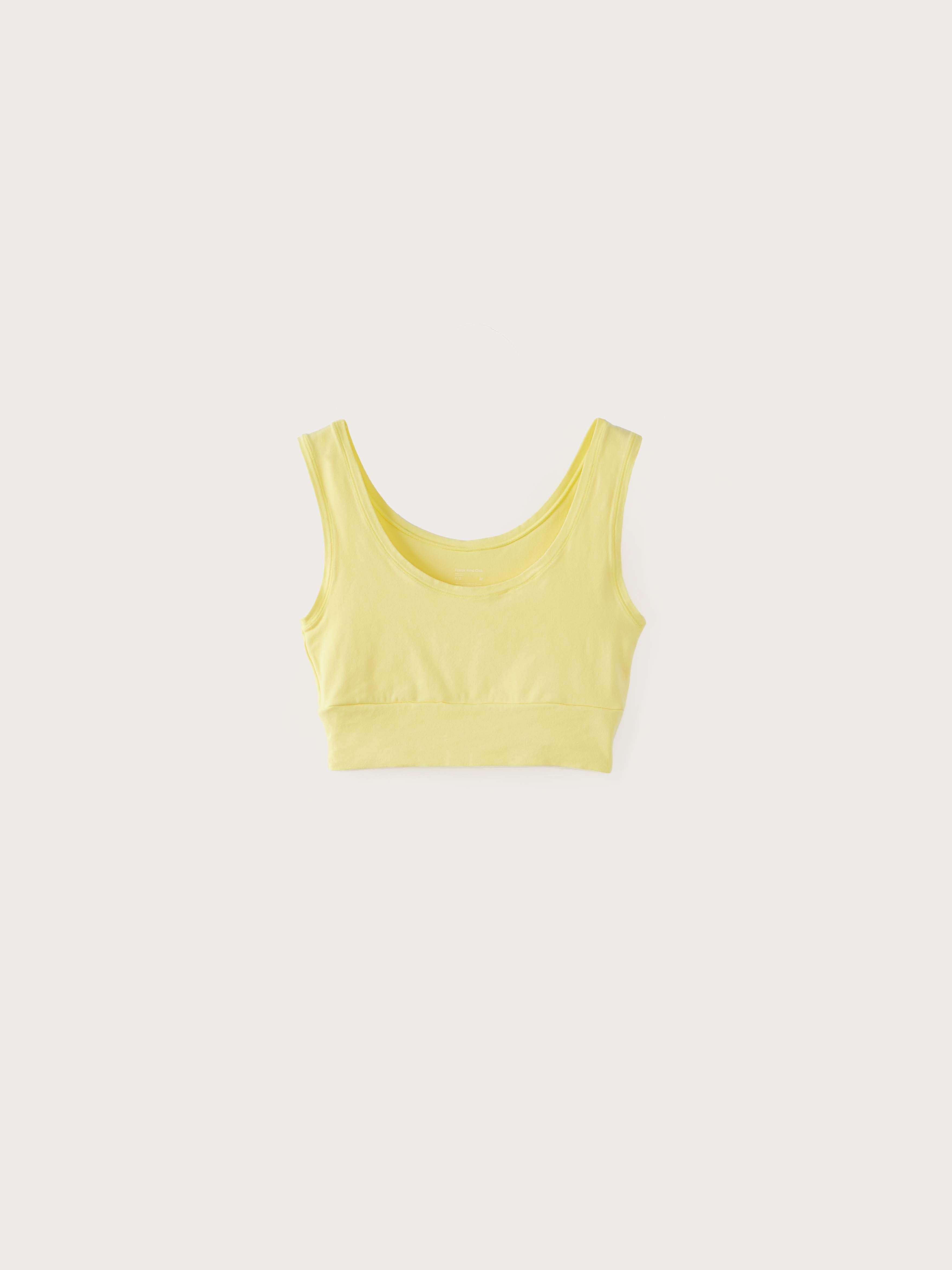 The Full Coverage Comfort Bralette in Yellow sold by Frank & Oak product image thumbnail 4