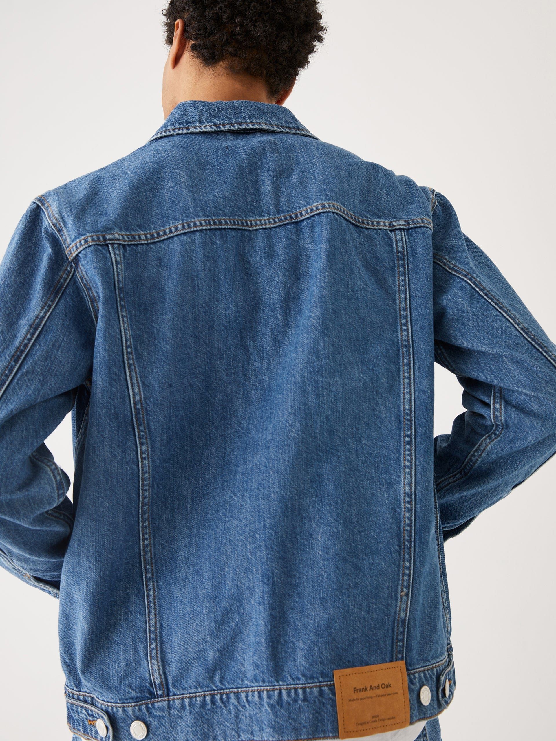 The Denim Jacket in Light Blue sold by Frank & Oak product image thumbnail 7