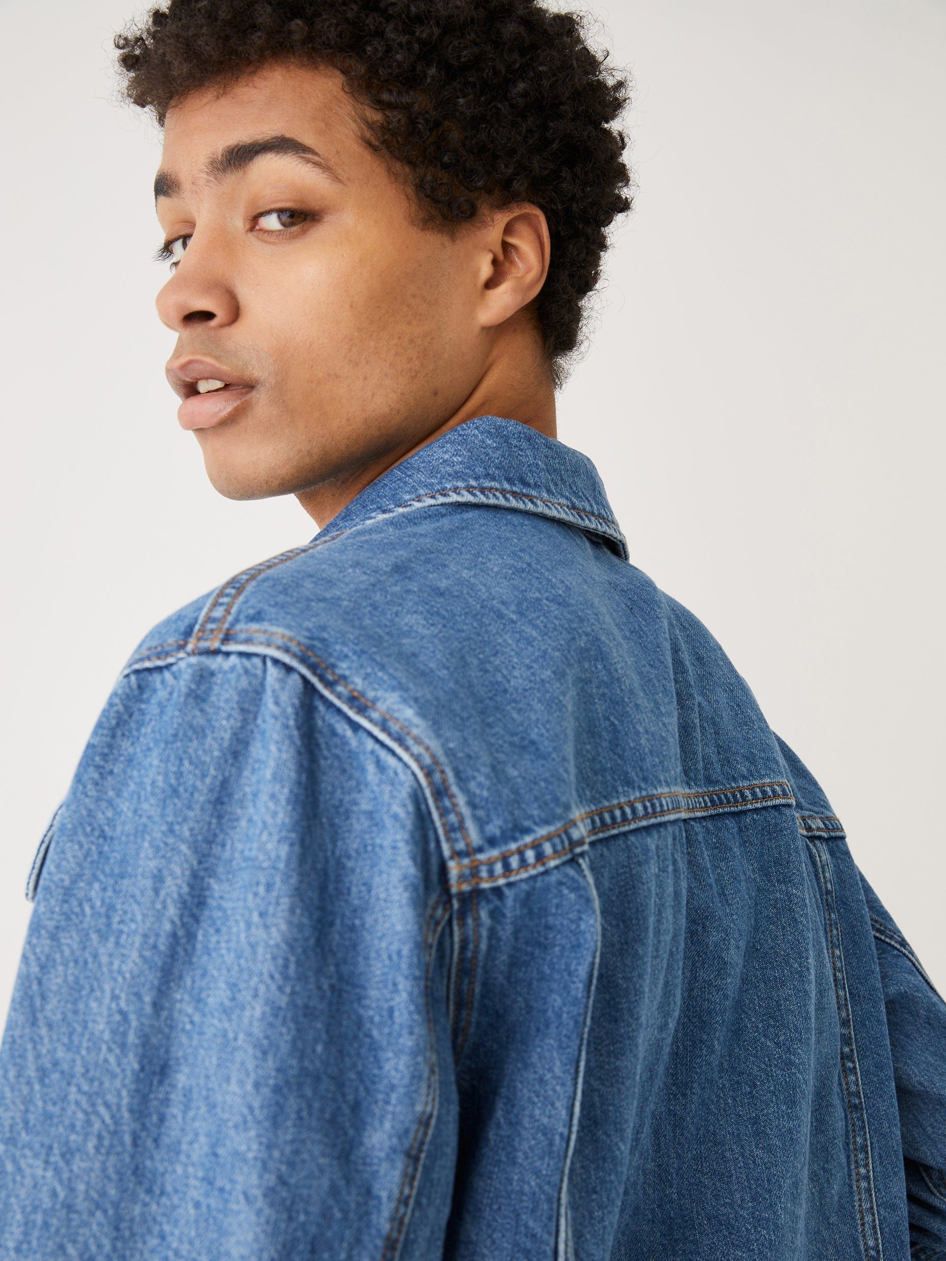 The Denim Jacket in Light Blue sold by Frank & Oak product image thumbnail 8