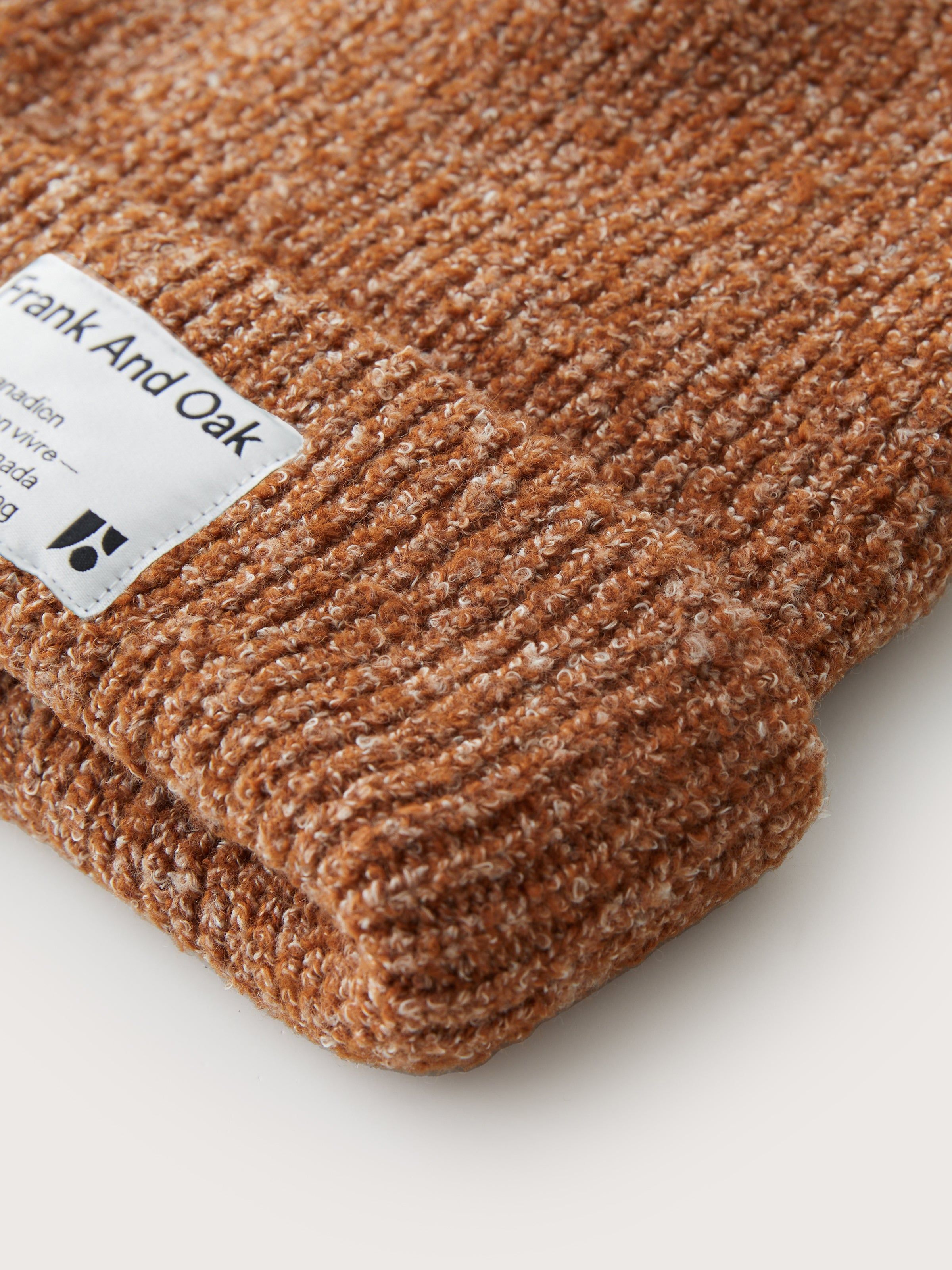 The Seawool® Beanie in Argan sold by Frank & Oak product image thumbnail 3