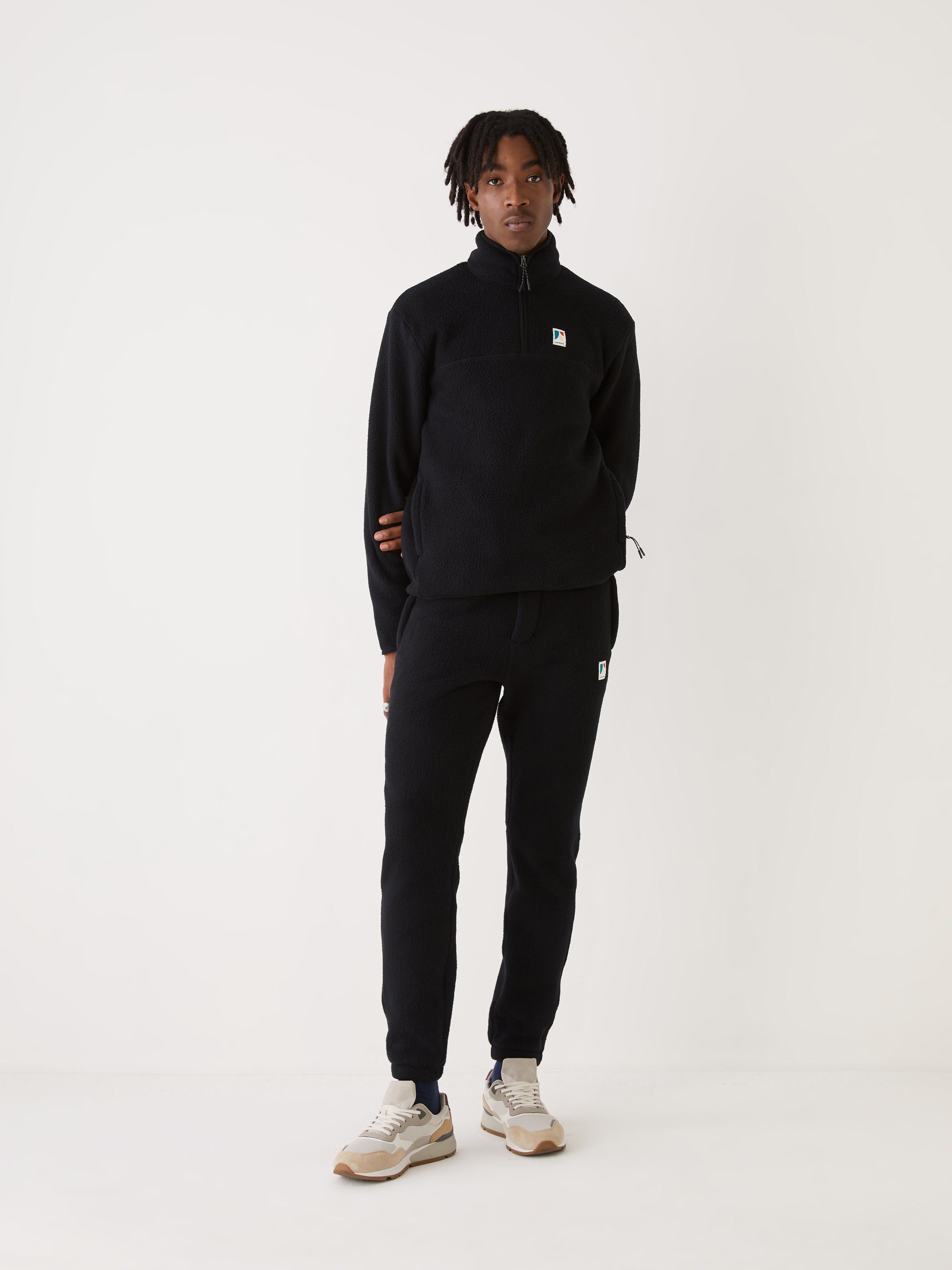 The Polar Fleece Jogger in Black sold by Frank & Oak product image thumbnail 2