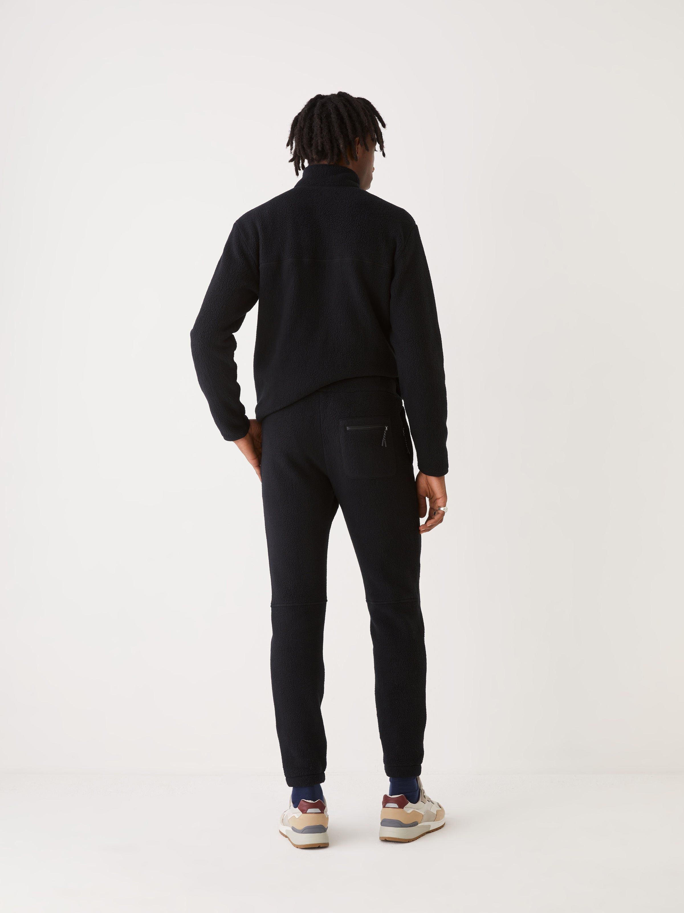 The Polar Fleece Jogger in Black sold by Frank & Oak product image thumbnail 4