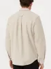 The Herringbone Overshirt in Beige sold by Frank & Oak