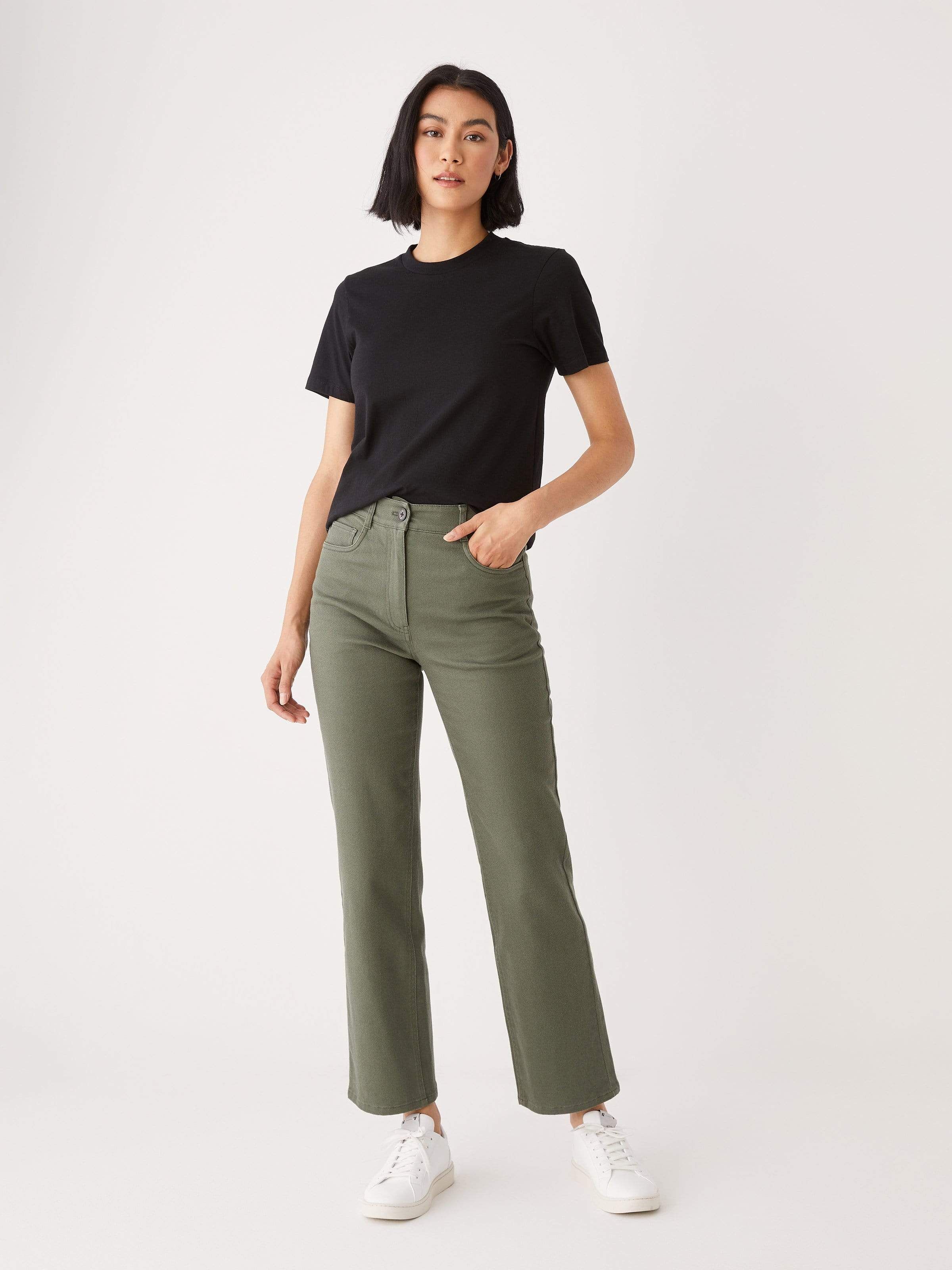 The Organic Cotton Essential T-Shirt in Black sold by Frank & Oak product image thumbnail 2