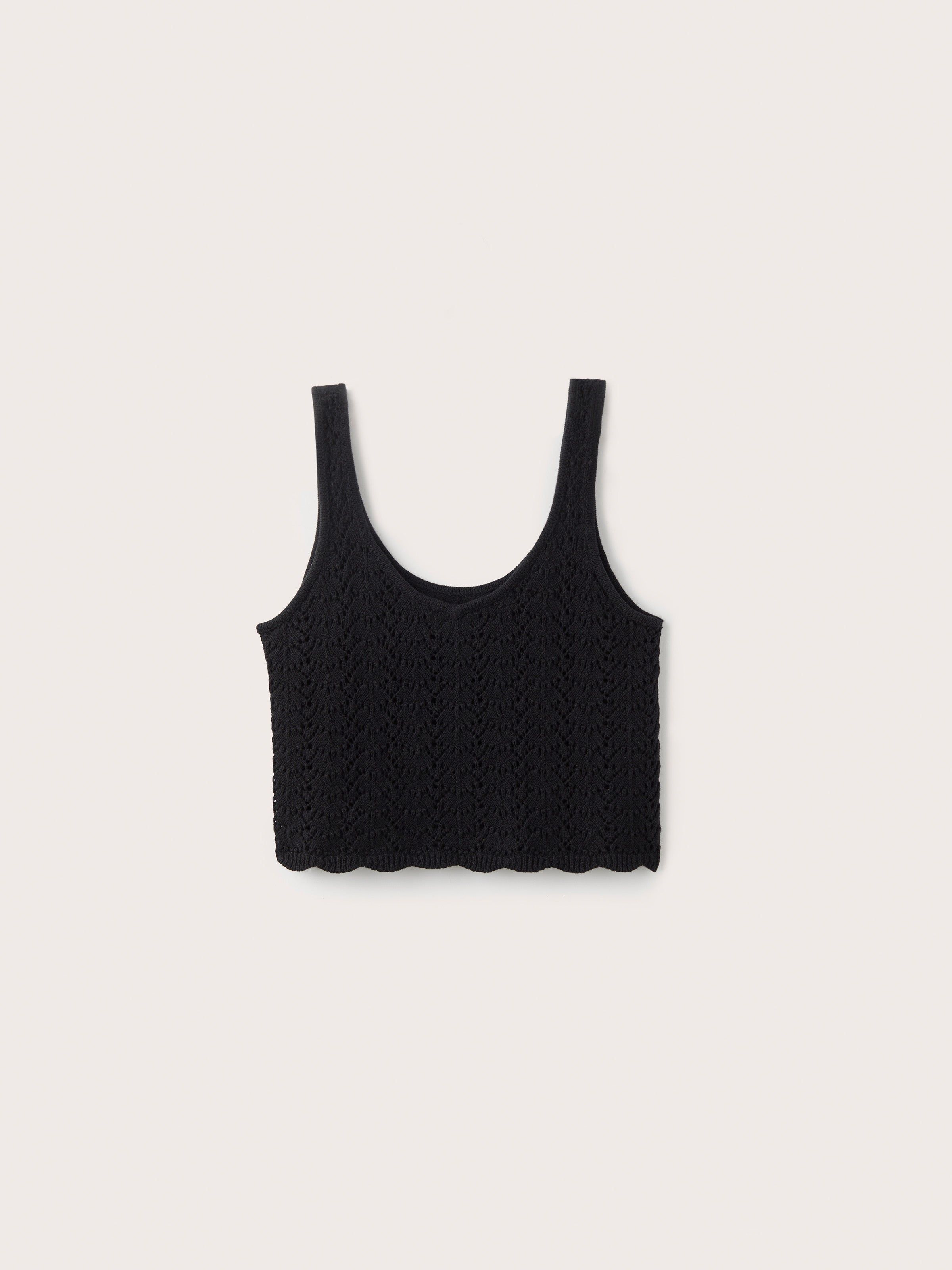 The Knit Tank Top in Black sold by Frank & Oak product image thumbnail 5