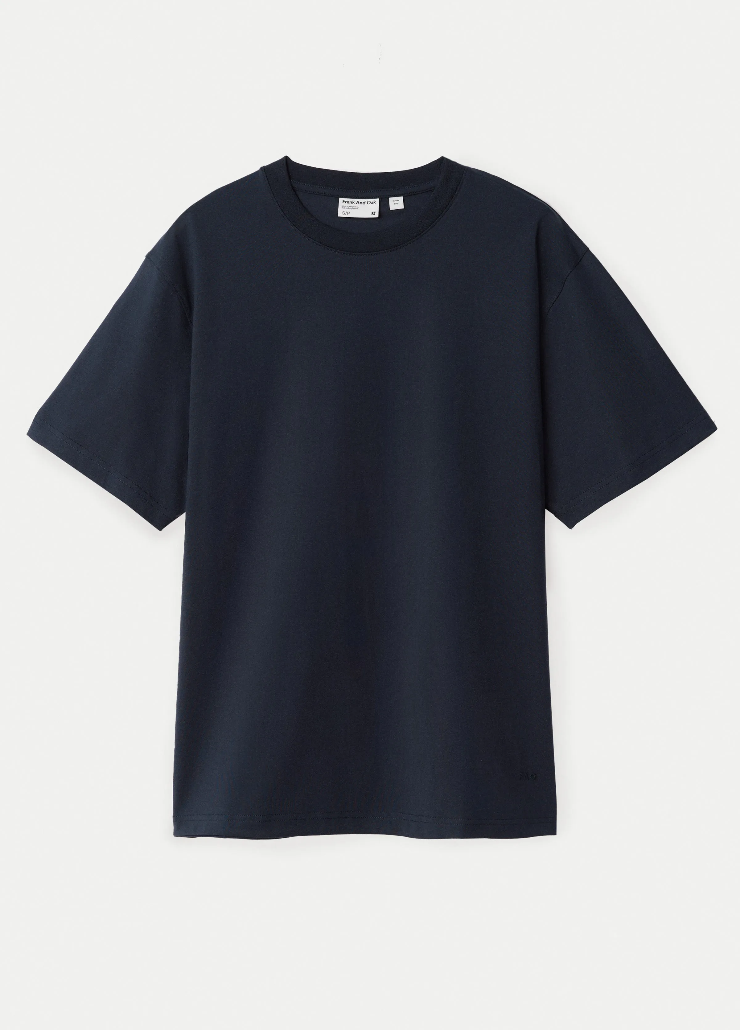 The Boxy T-Shirt in Deep Blue sold by Frank & Oak product image thumbnail 5