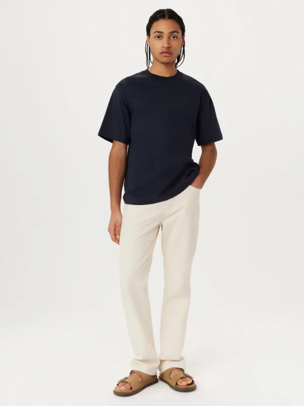 The Boxy T-Shirt in Deep Blue sold by Frank & Oak