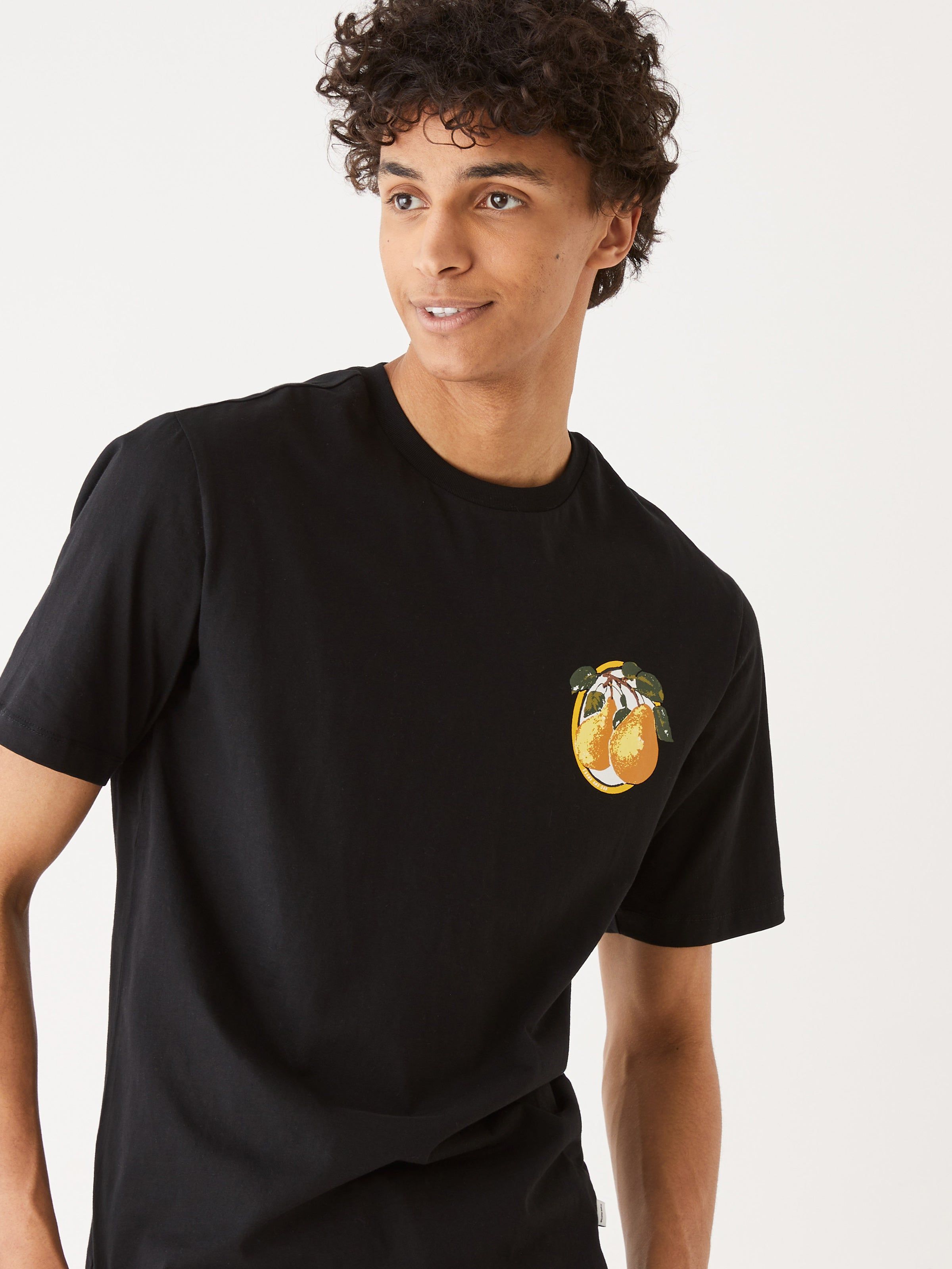 The Relaxed Fit Graphic T-Shirt in Black sold by Frank & Oak product image thumbnail 3