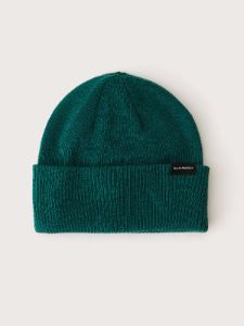 The Merino Wool Beanie in Deep Green sold by Frank & Oak