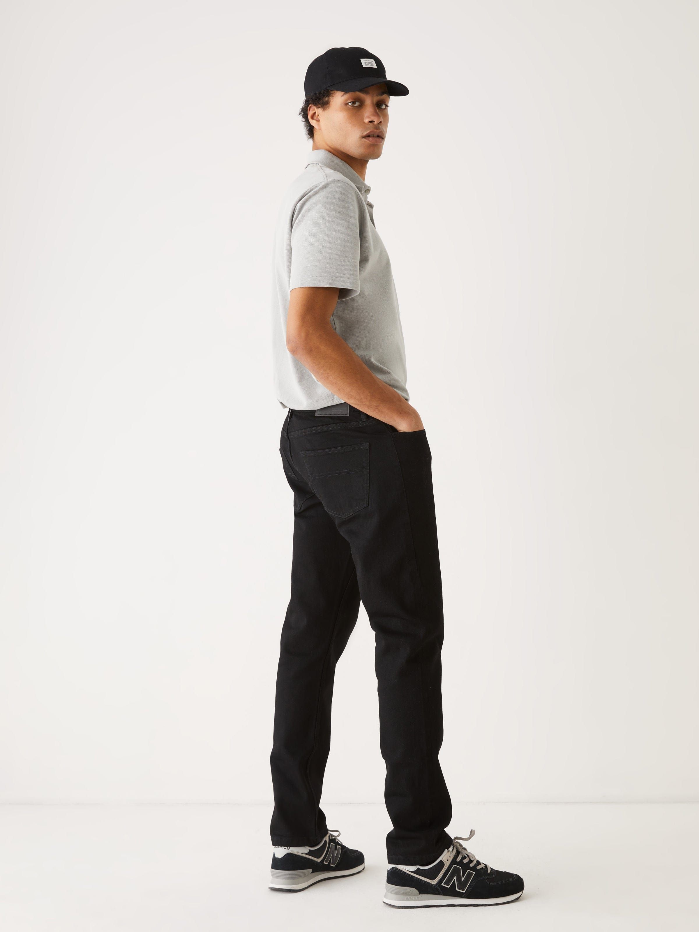 The Selvedge Slim Fit Jean in Black sold by Frank & Oak product image thumbnail 5
