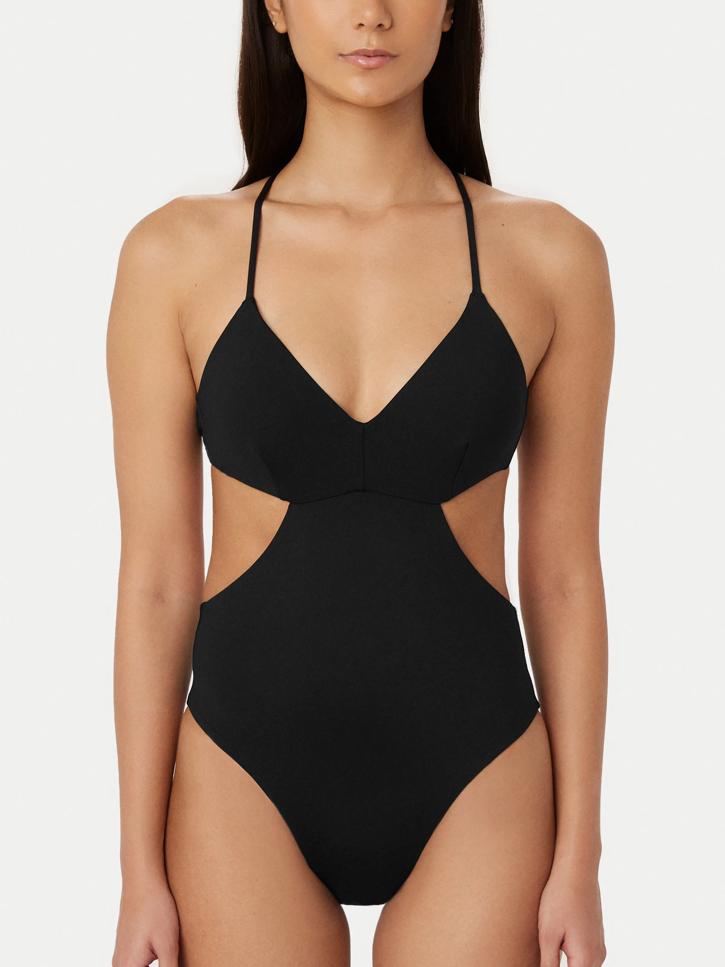 The Trikini Swimsuit in Black sold by Frank & Oak product image thumbnail 3