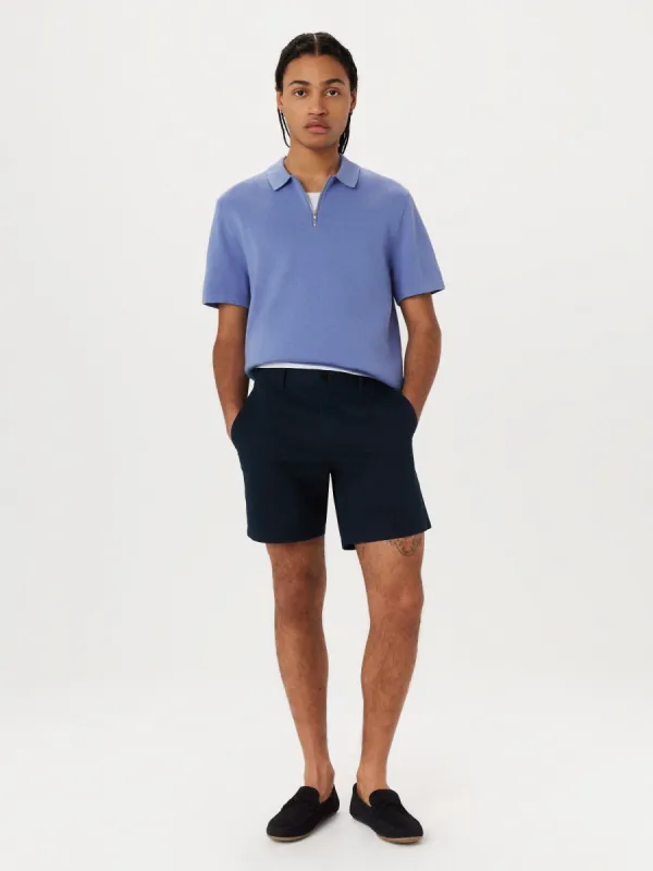 The Brunswick 7in Short in Deep Blue sold by Frank & Oak