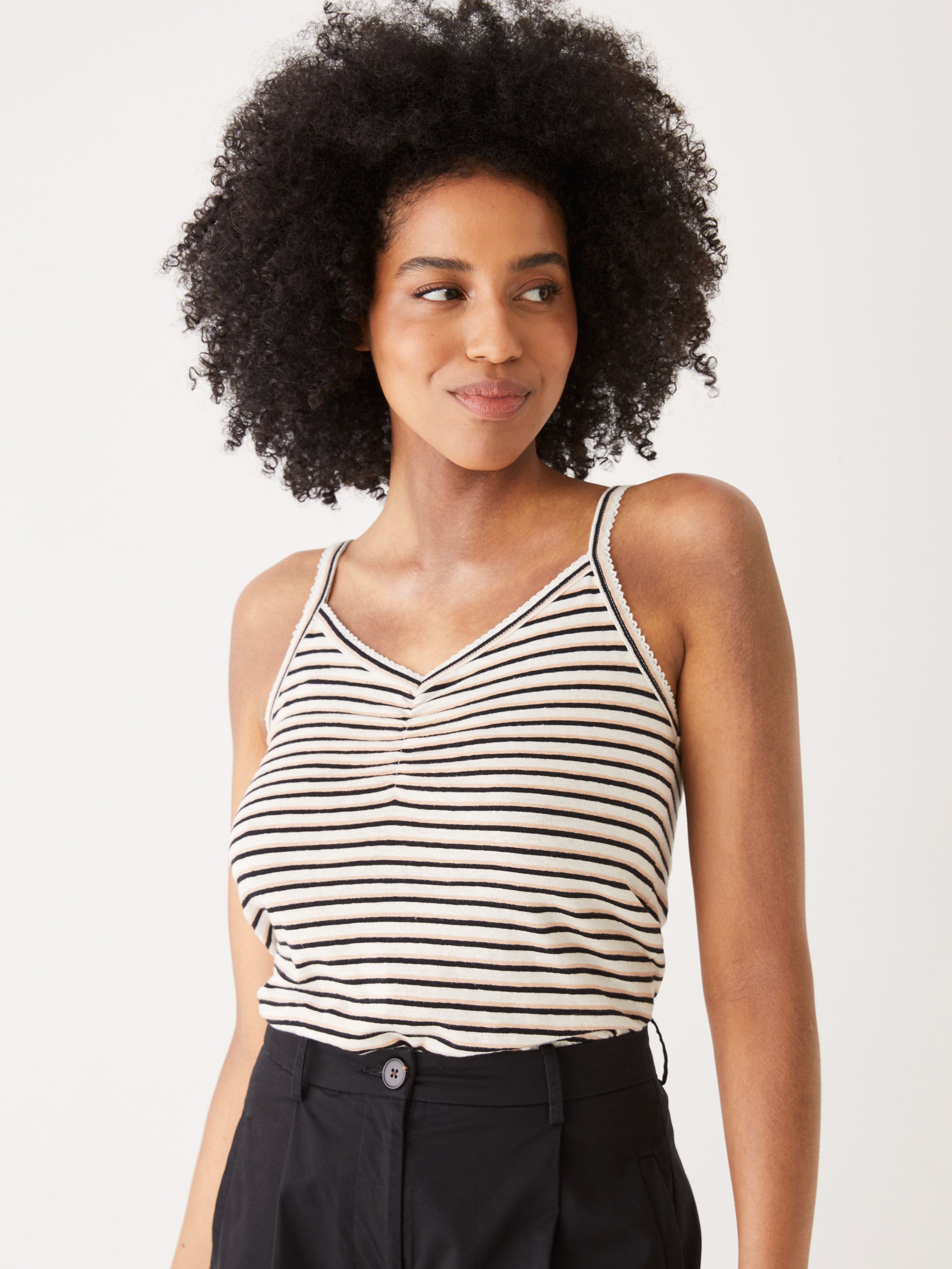 The Ballerina Tank Top in Beige sold by Frank & Oak