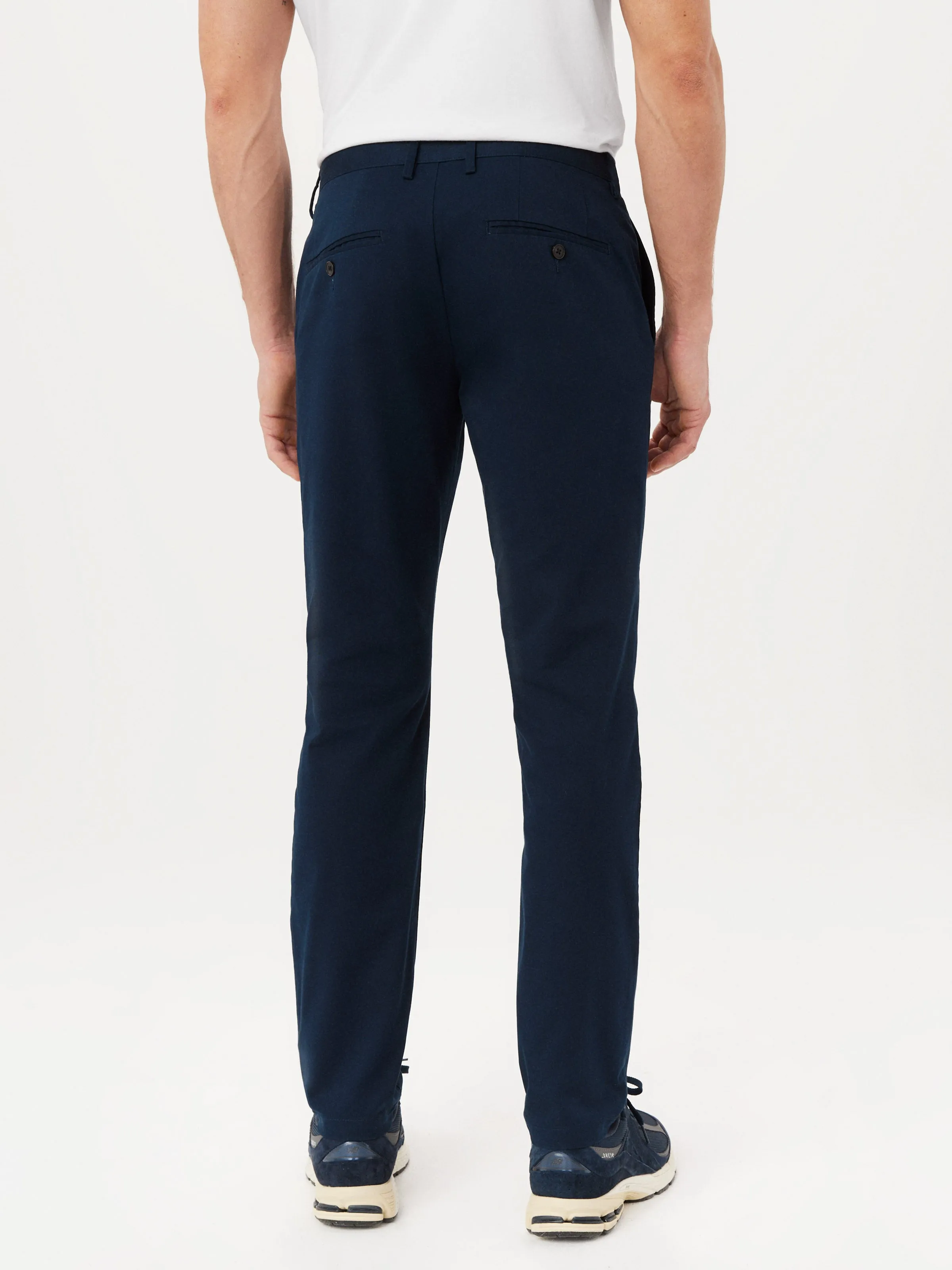 The Brunswick Slim Chino Pant in Deep Blue sold by Frank & Oak product image thumbnail 3