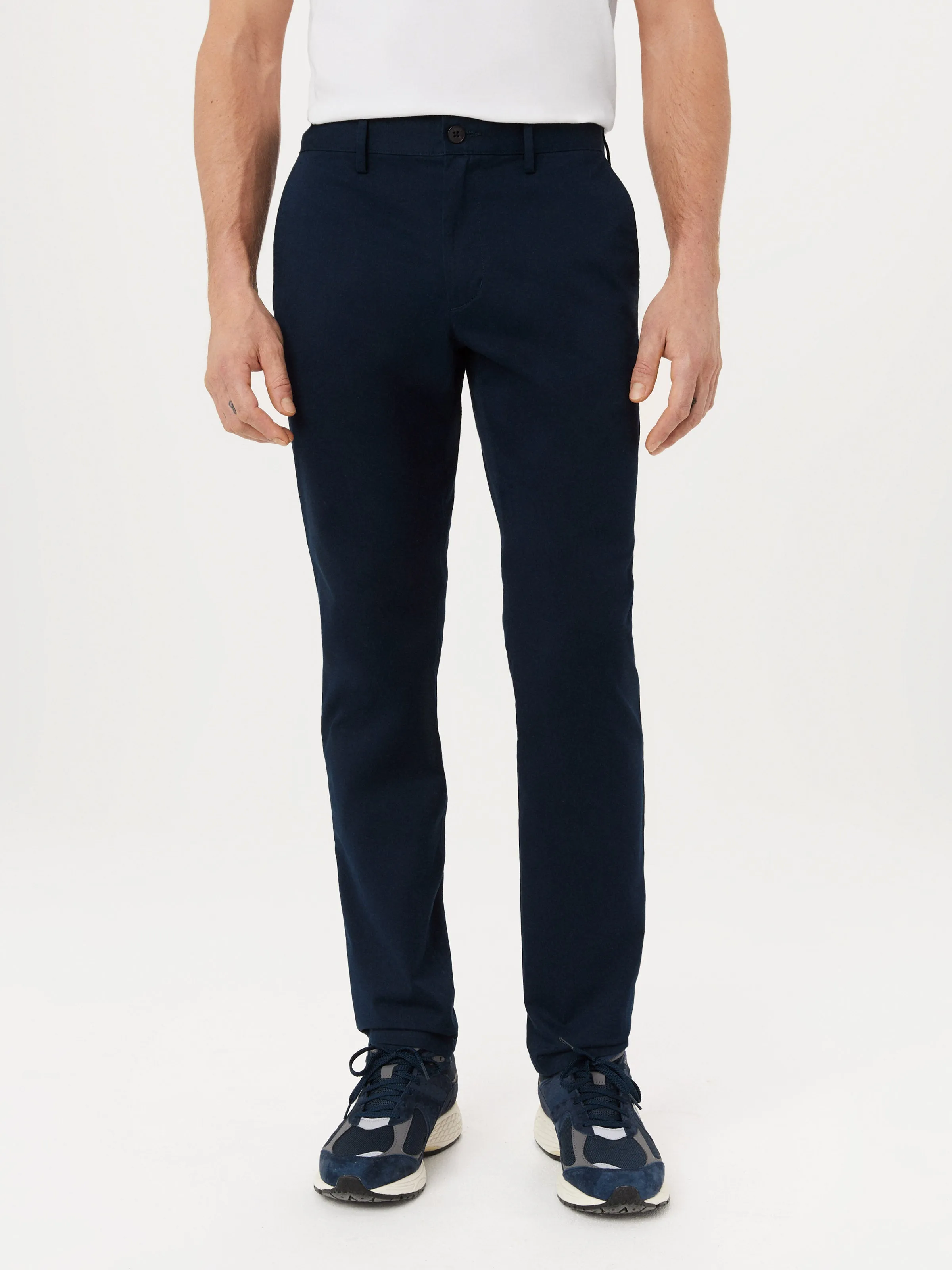 The Brunswick Slim Chino Pant in Deep Blue sold by Frank & Oak product image thumbnail 2