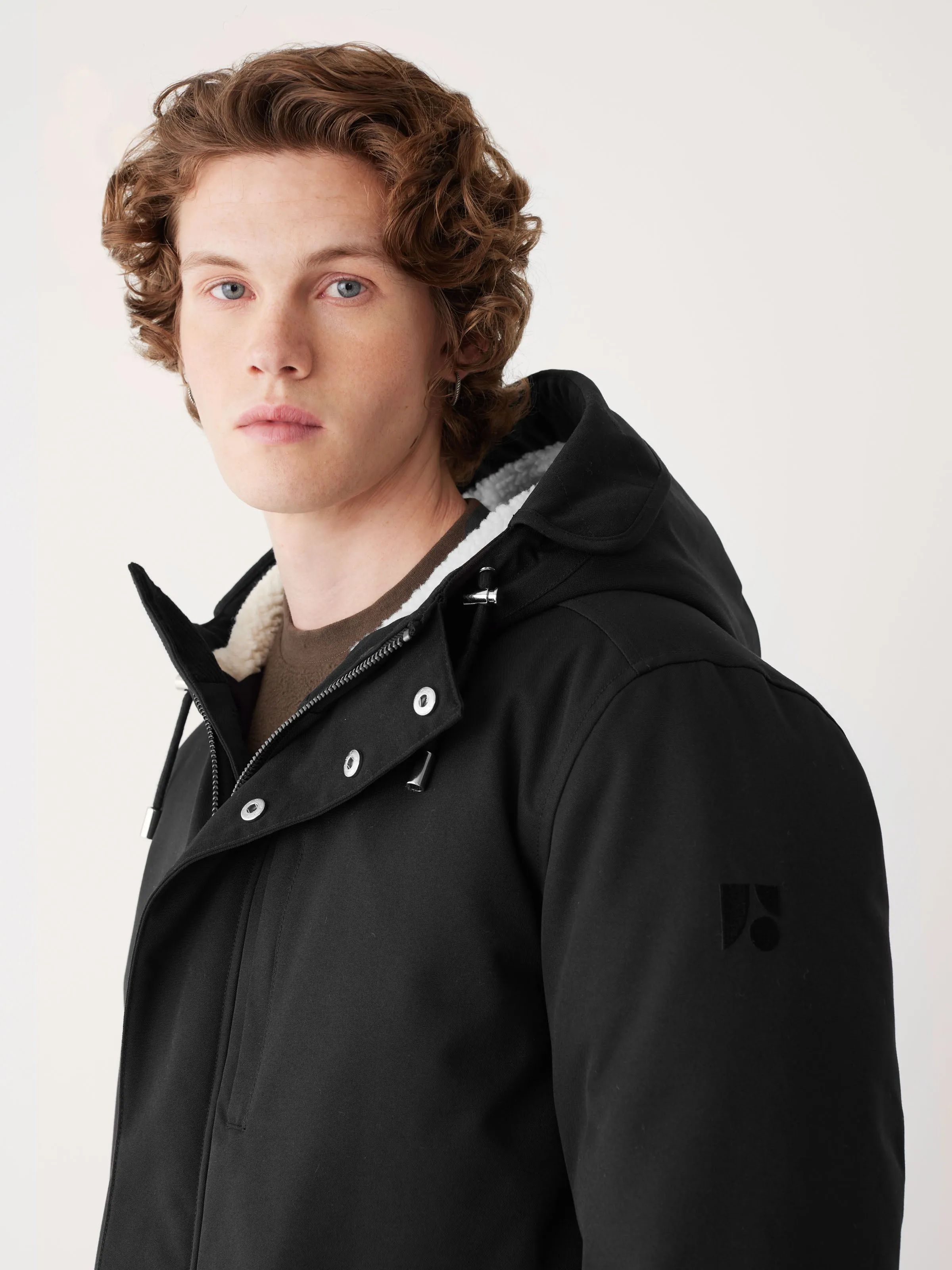 The Alpine Parka in Black sold by Frank & Oak product image thumbnail 4