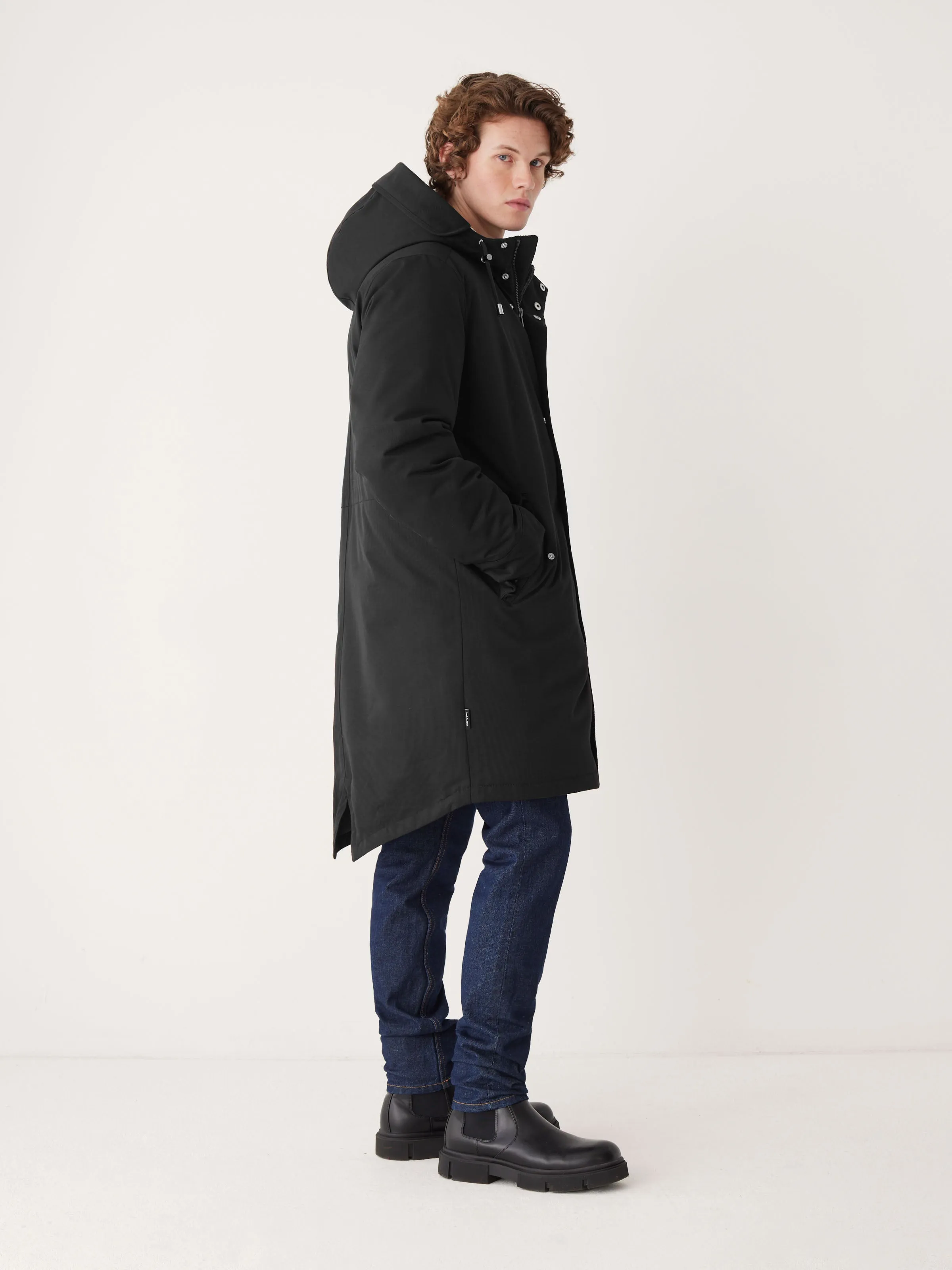 The Alpine Parka in Black sold by Frank & Oak product image thumbnail 2
