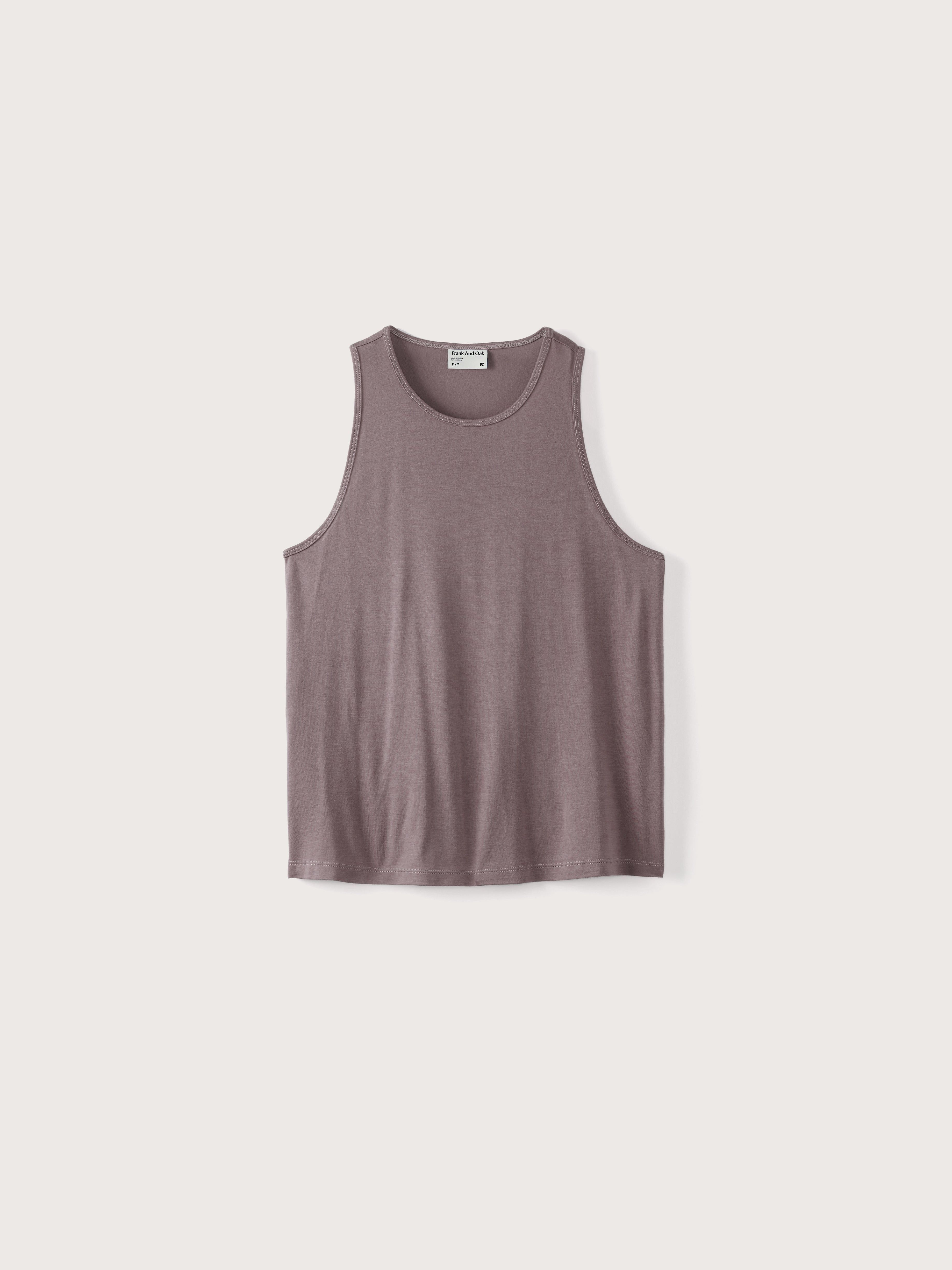 The Supersoft Tank Top in Grey sold by Frank & Oak product image thumbnail 4