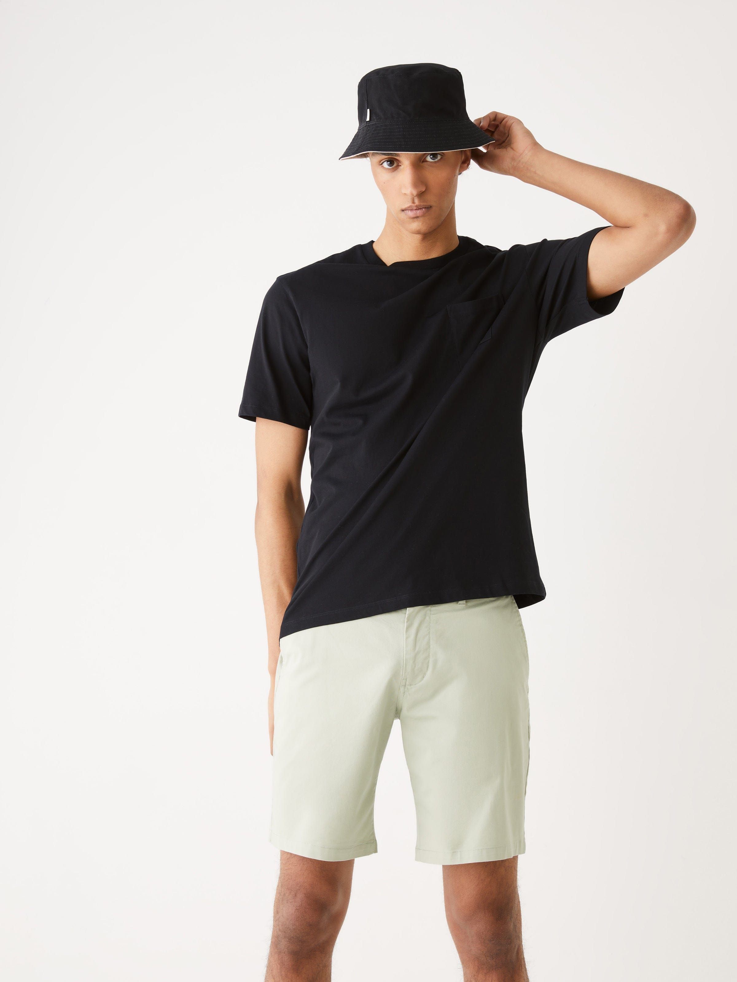 The Slim Fit Brunswick Chino Short in Green sold by Frank & Oak product image thumbnail 4