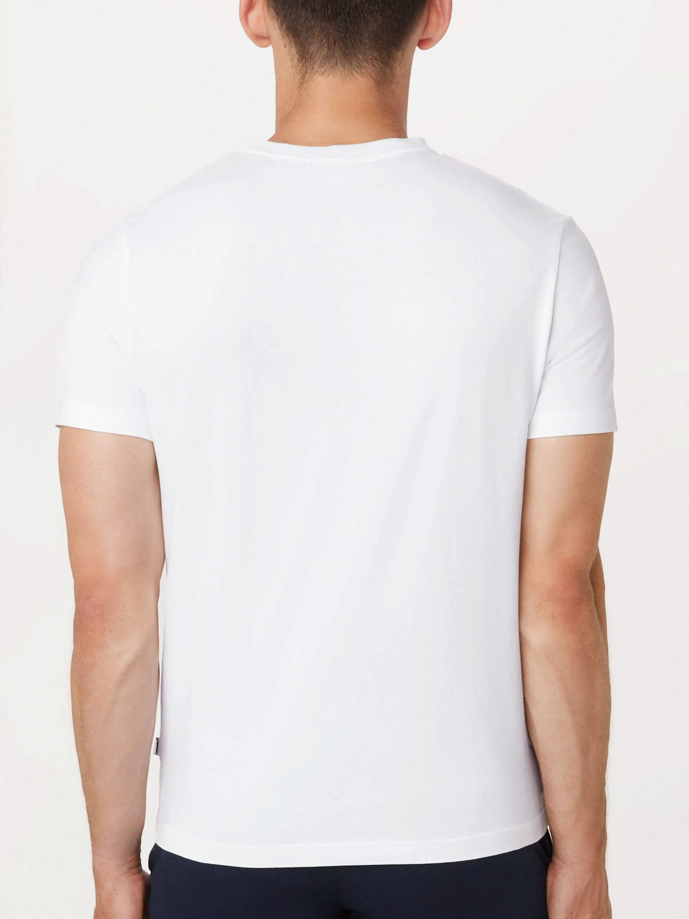 The Essential Slim T-Shirt in White sold by Frank & Oak product image thumbnail 3