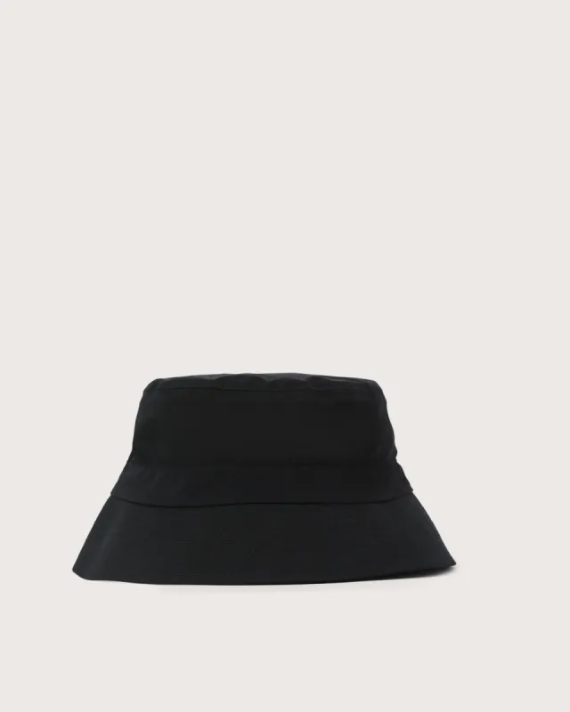 The Rain Bucket Hat in Black sold by Frank & Oak