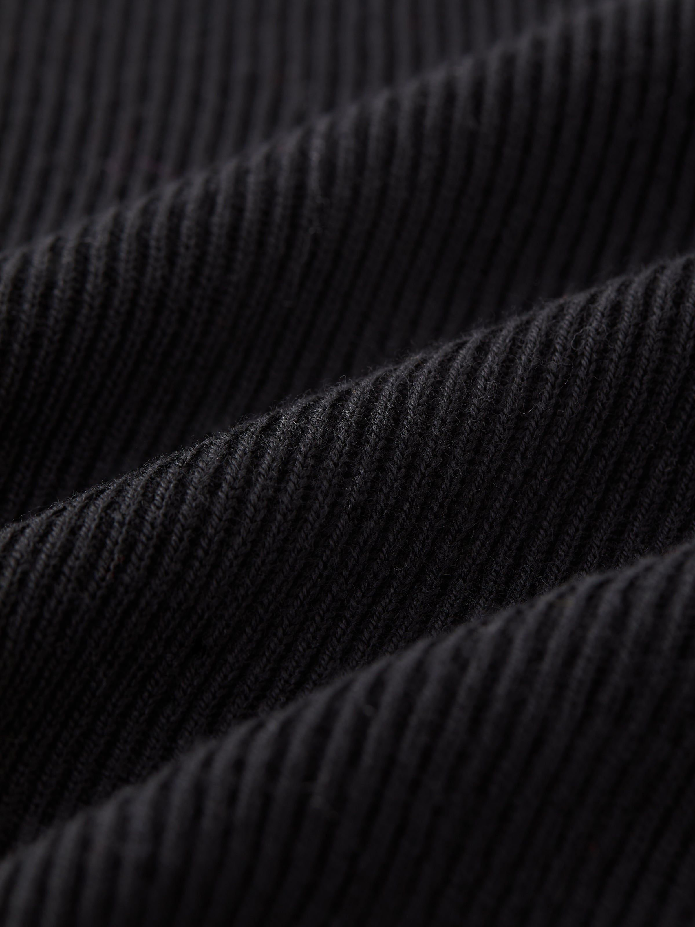 The Merino Wool Mockneck Sweater in Black sold by Frank & Oak product image thumbnail 5