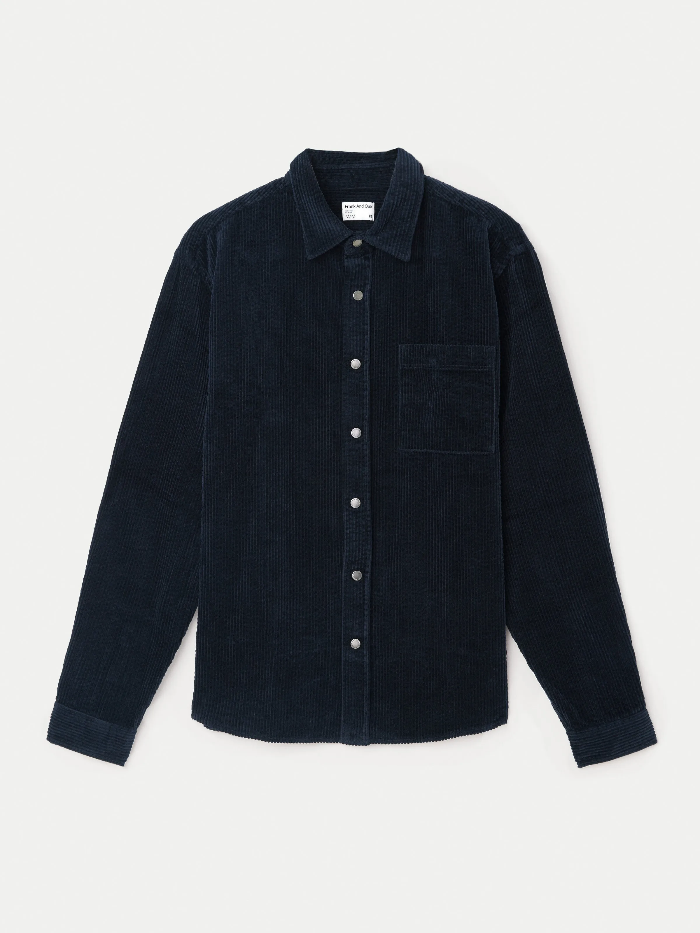 The Corduroy Shirt in Deep Blue sold by Frank & Oak product image thumbnail 5