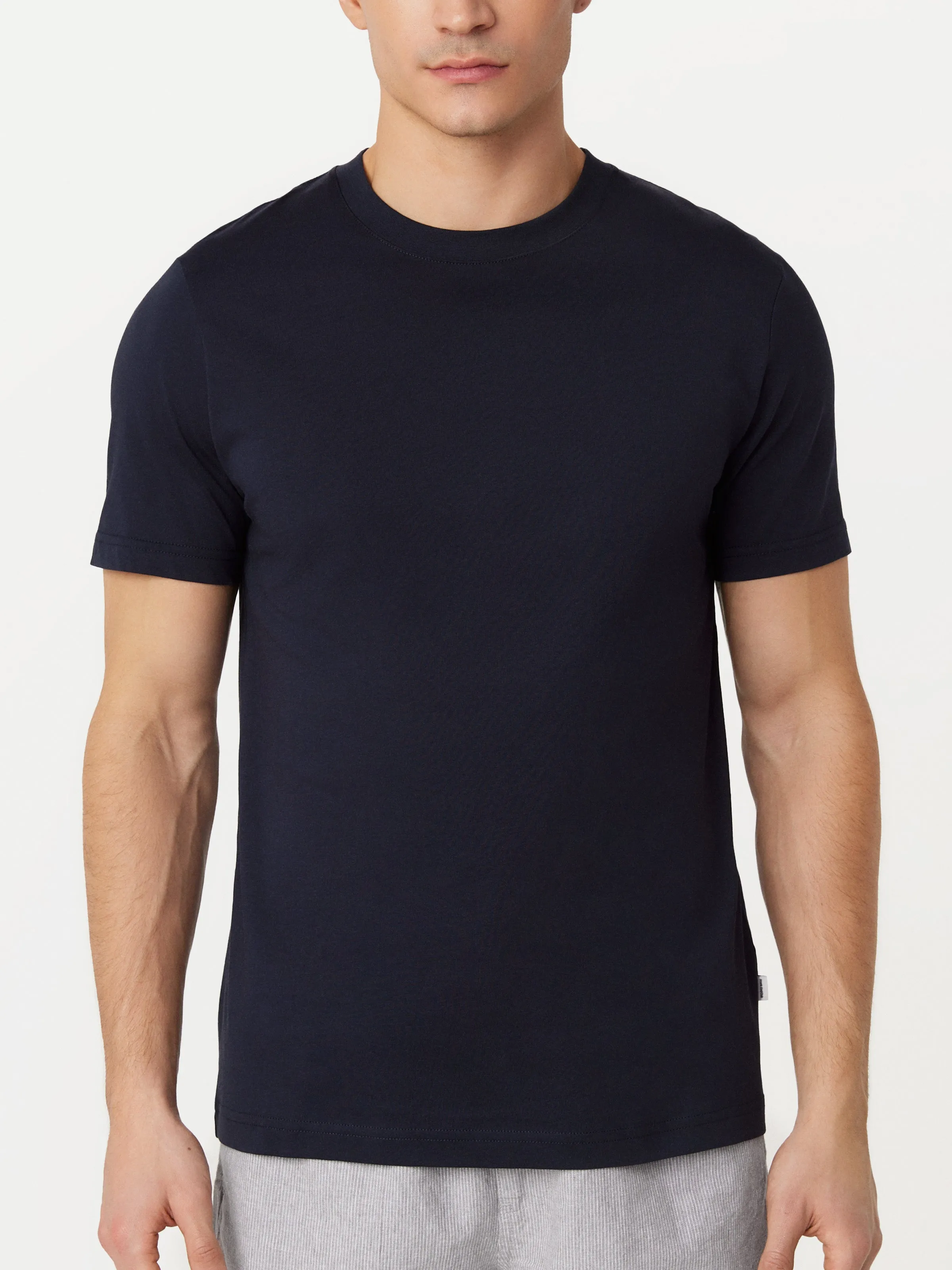 The Essential Slim T-Shirt in Deep Blue sold by Frank & Oak product image thumbnail 3