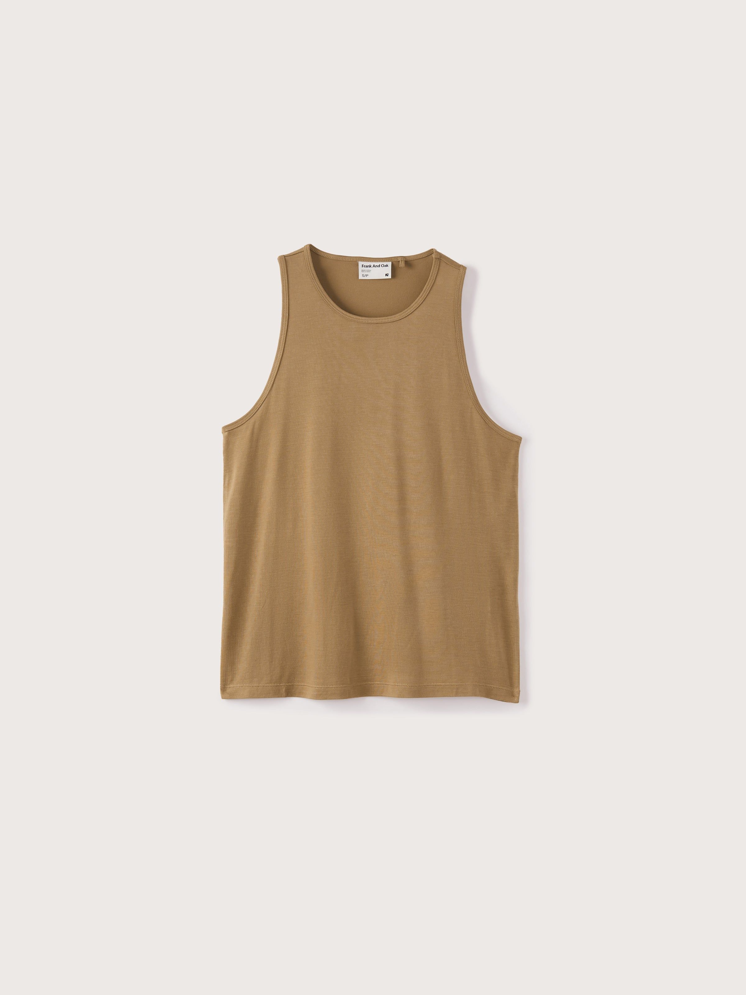 The Supersoft Tank Top in Brown sold by Frank & Oak product image thumbnail 5