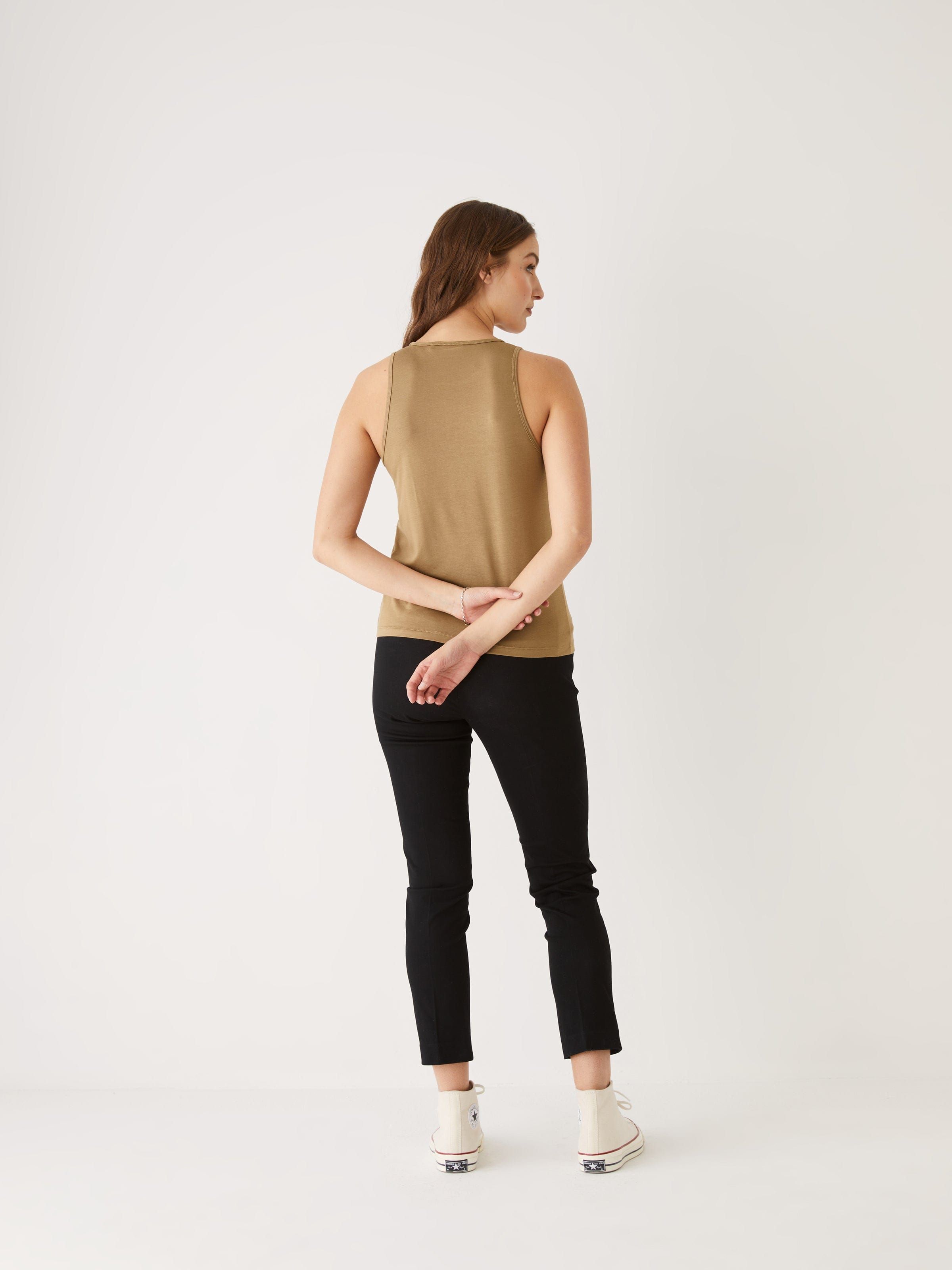 The Supersoft Tank Top in Brown sold by Frank & Oak product image thumbnail 4