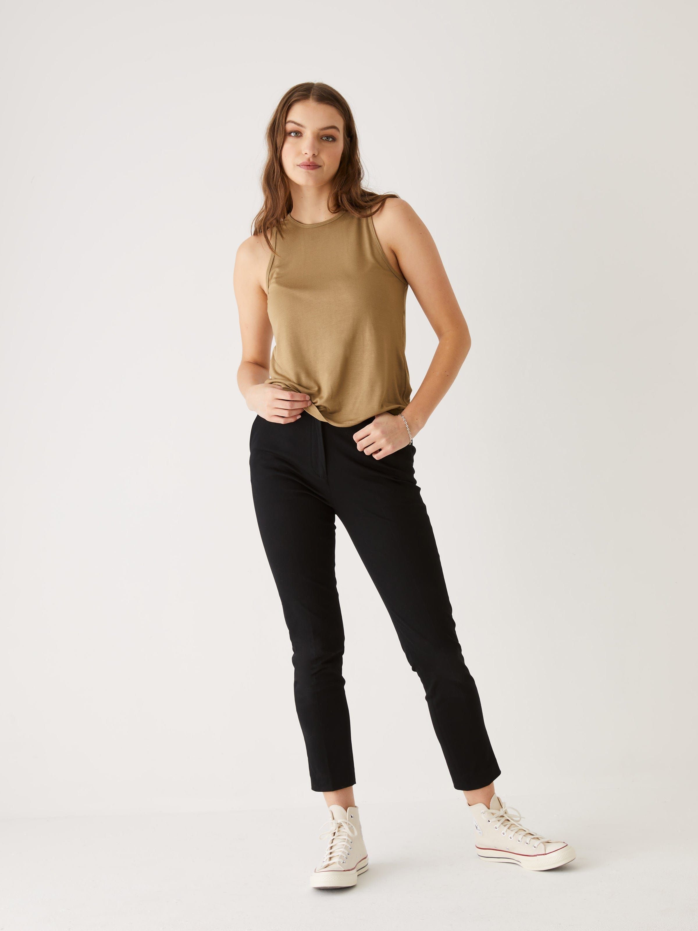 The Supersoft Tank Top in Brown sold by Frank & Oak product image thumbnail 2