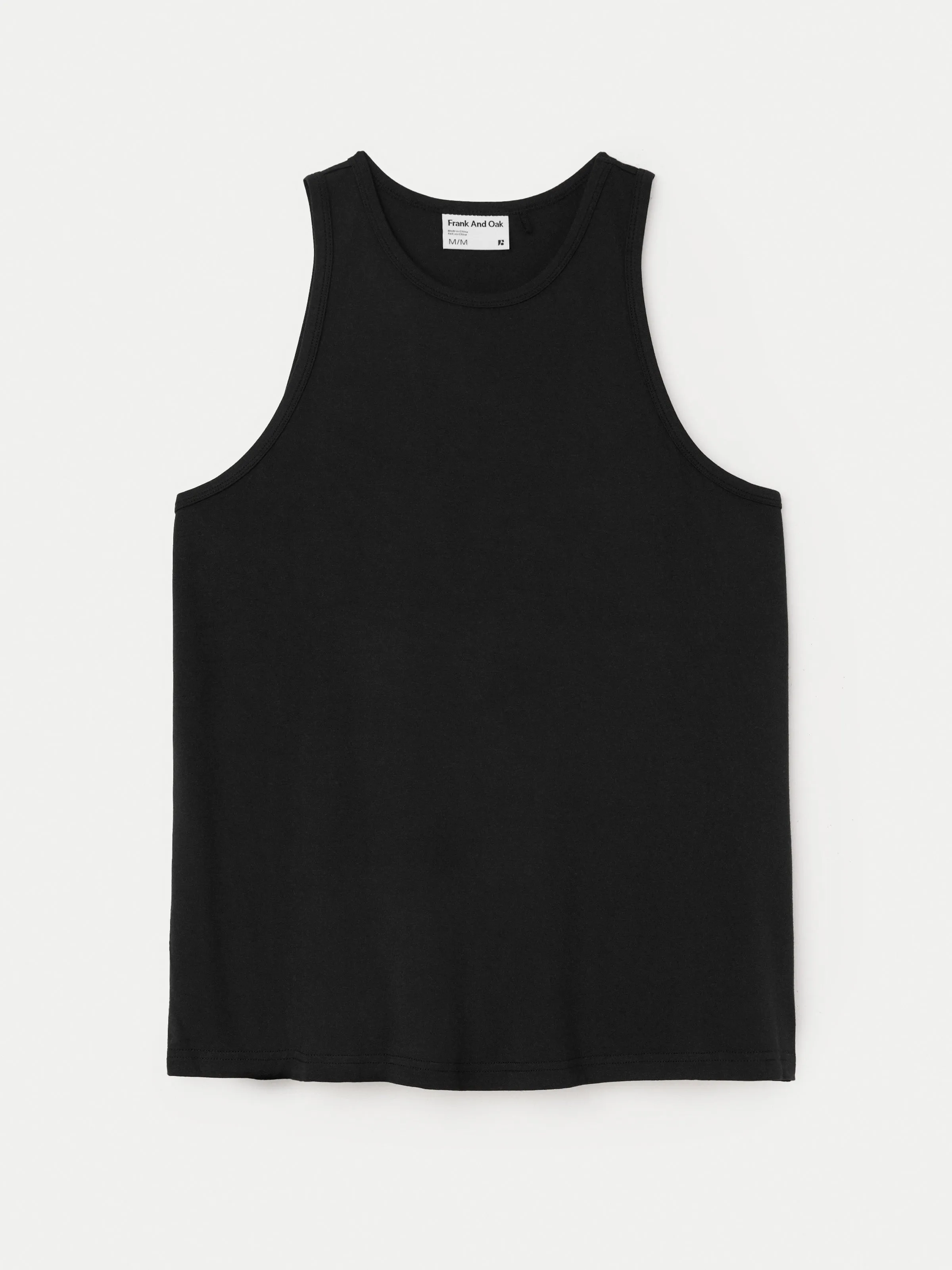 The Soft Fluid Tank Top in Black sold by Frank & Oak product image thumbnail 5