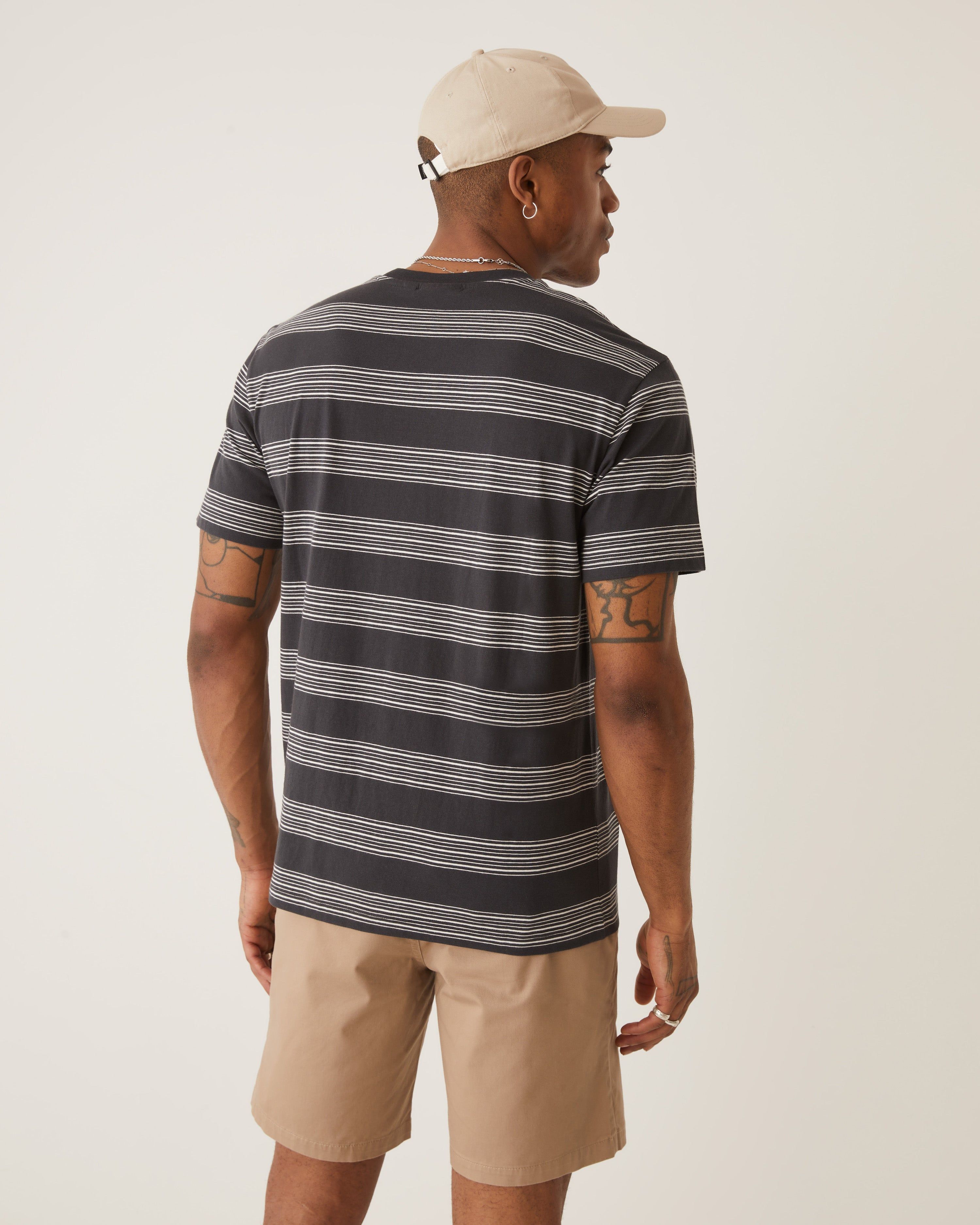 The Relaxed Fit Essential T-shirt in Dark Grey sold by Frank & Oak product image thumbnail 5
