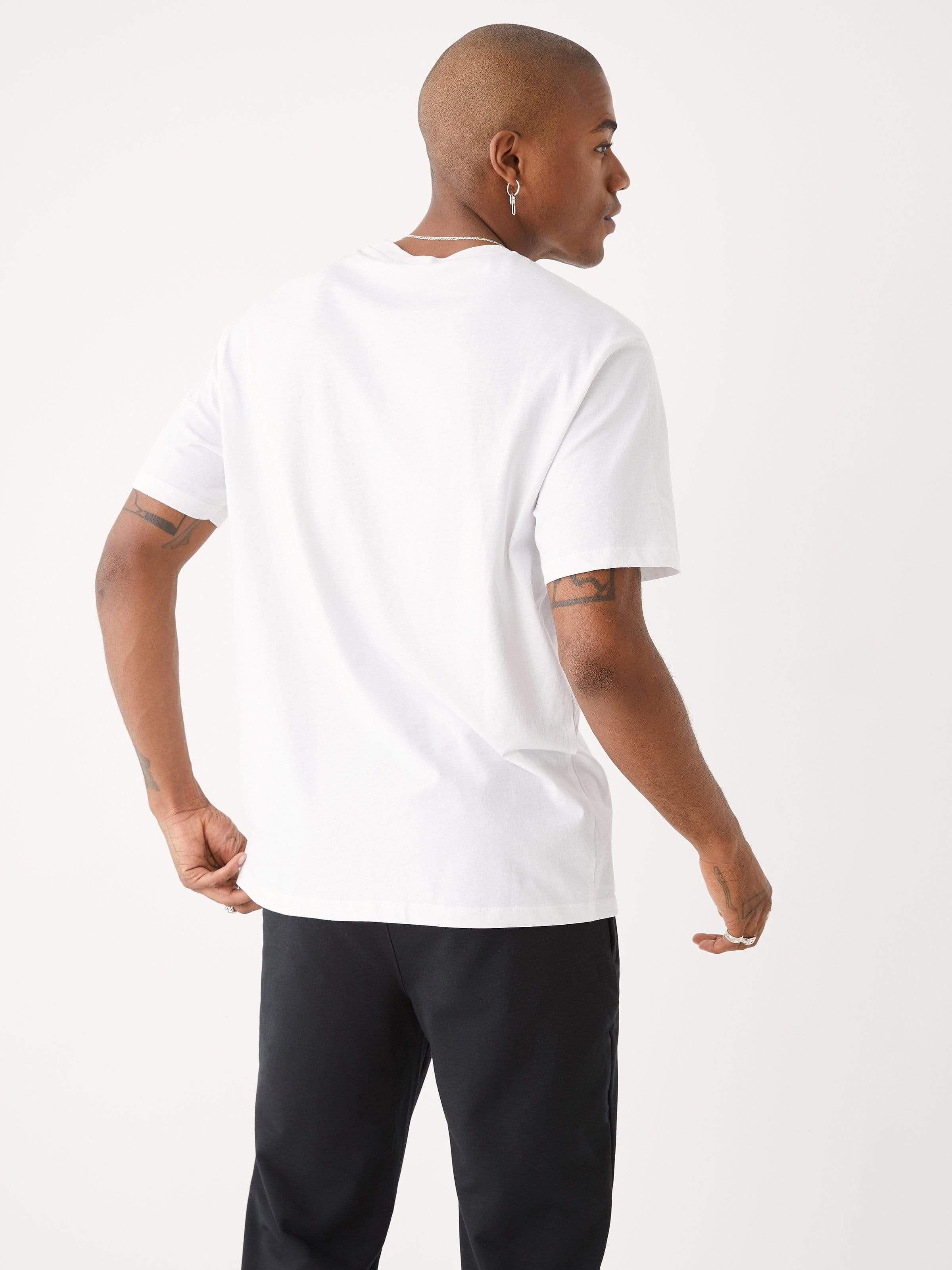 The Relaxed Essential T-Shirt in Bright White sold by Frank & Oak product image thumbnail 2