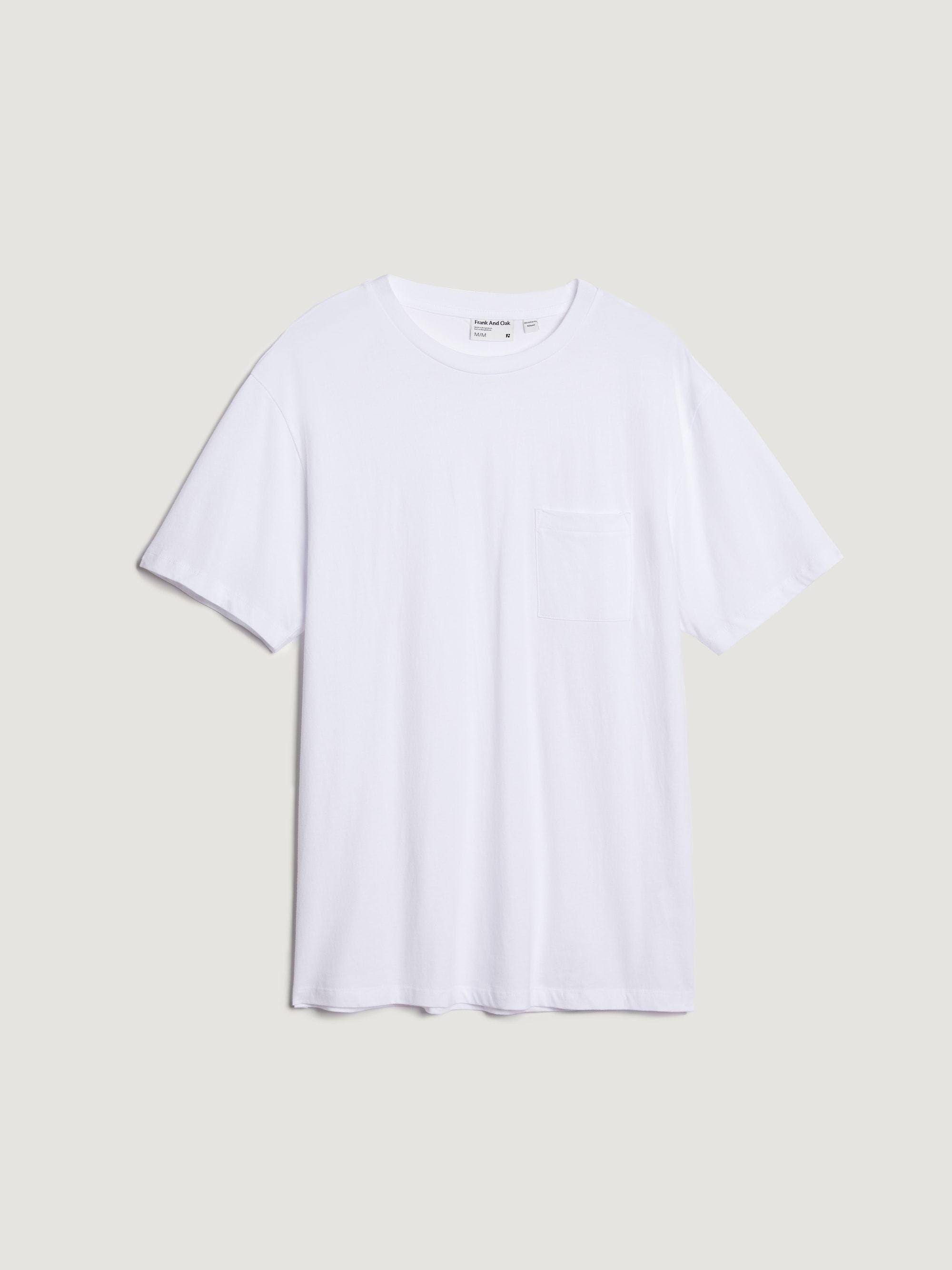 The Relaxed Essential T-Shirt in Bright White sold by Frank & Oak product image thumbnail 6